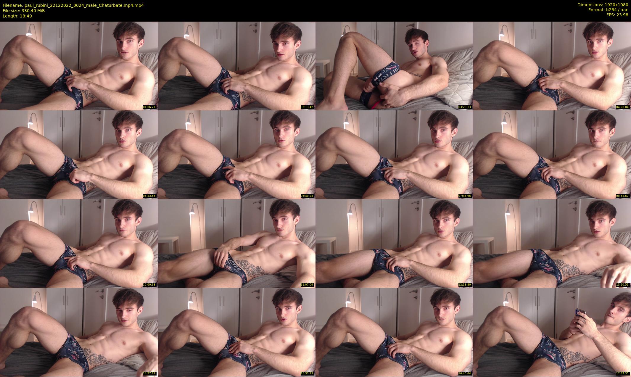 paul_rubini — 19 minute Chaturbate male cam show recording, 1080p, Dec 22, 2022