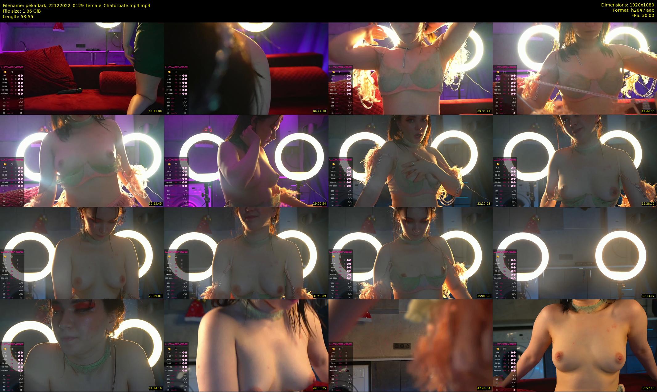pekadark — 54 minute Chaturbate female cam show recording, 1080p, Dec 22, 2022