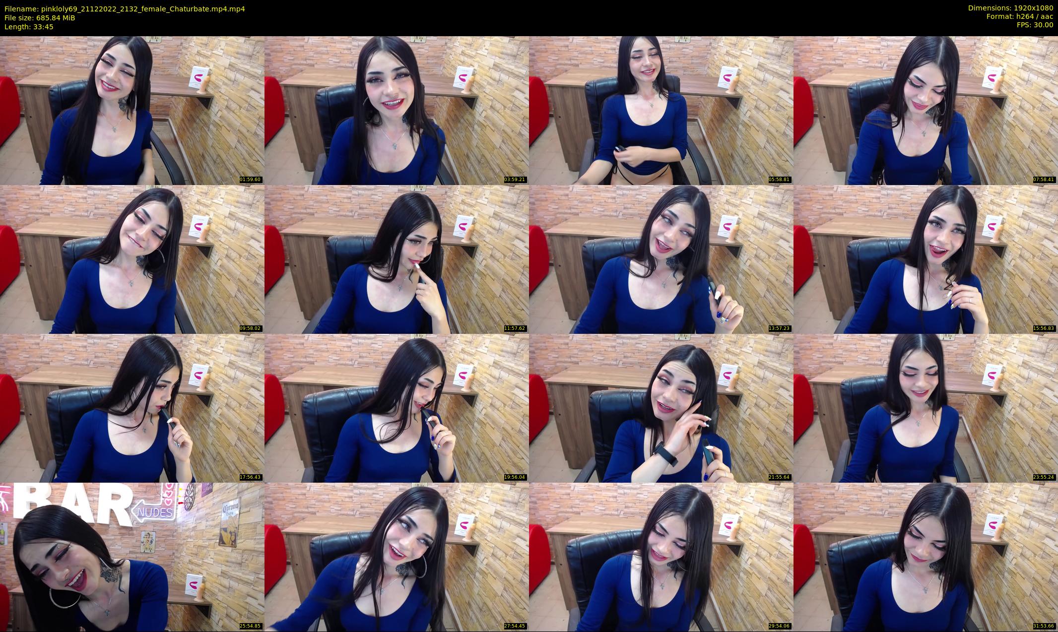 pinkloly69 — 34 minute Chaturbate female cam show recording, 1080p, Dec 21, 2022