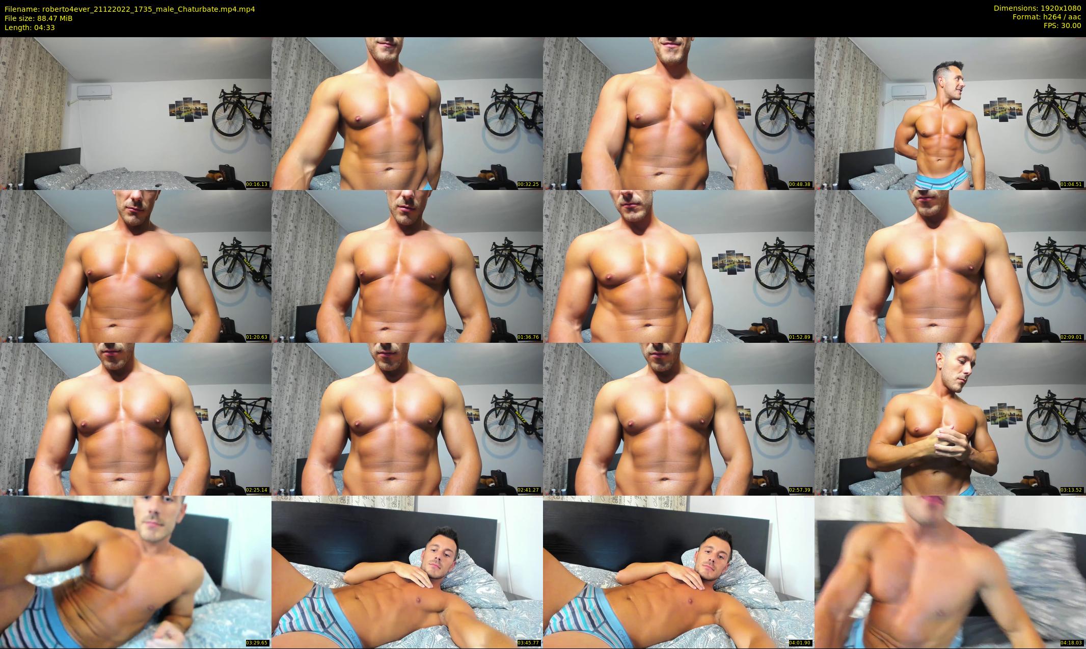 roberto4ever — 5 minute Chaturbate male cam show recording, 1080p, Dec 21, 2022
