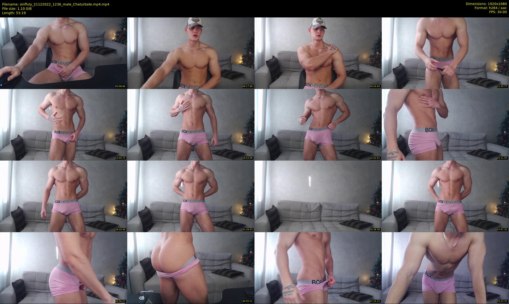 sinffuly — 54 minute Chaturbate male cam show recording, 1080p, Dec 21, 2022