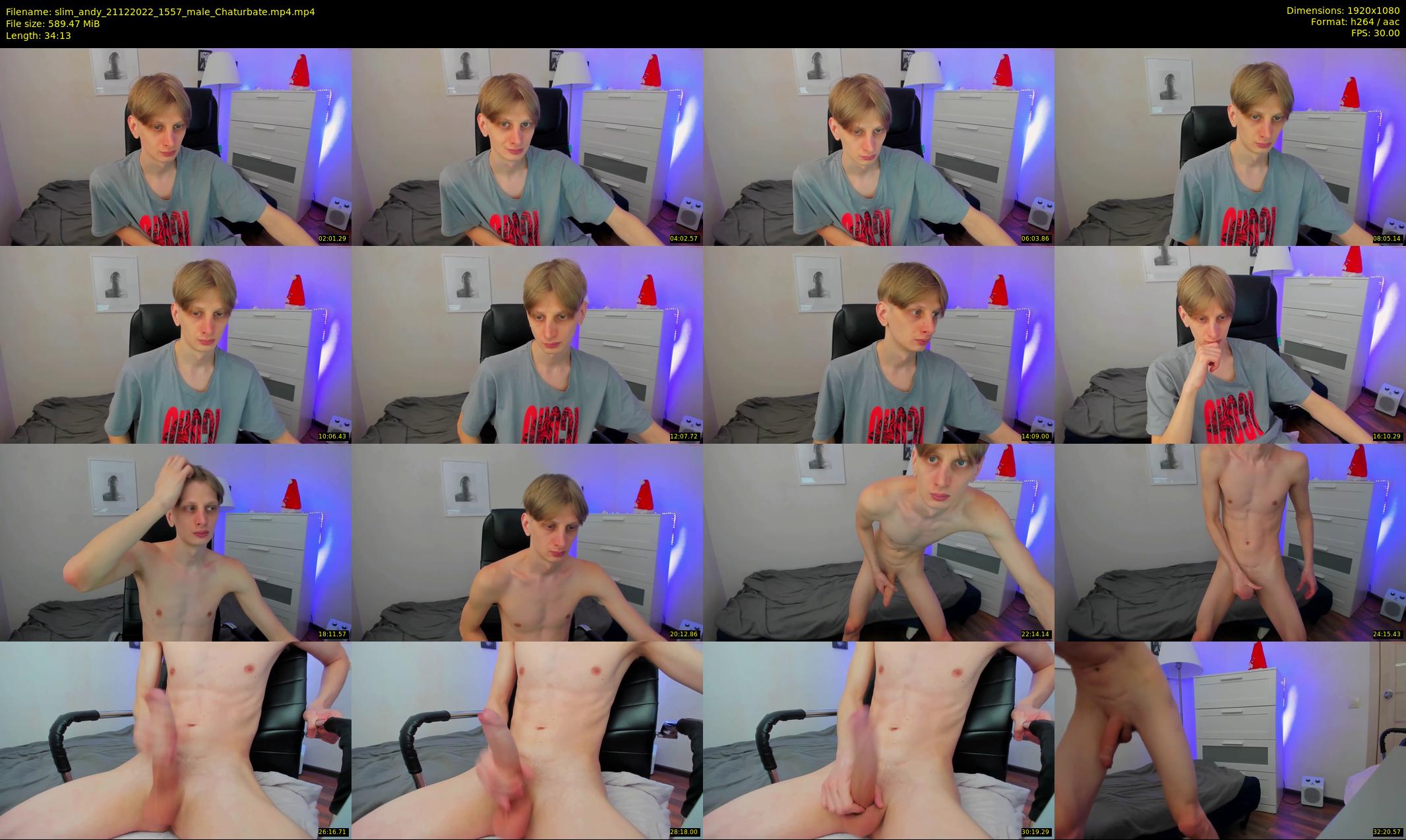 slim_andy — 35 minute Chaturbate male cam show recording, 1080p, Dec 21, 2022