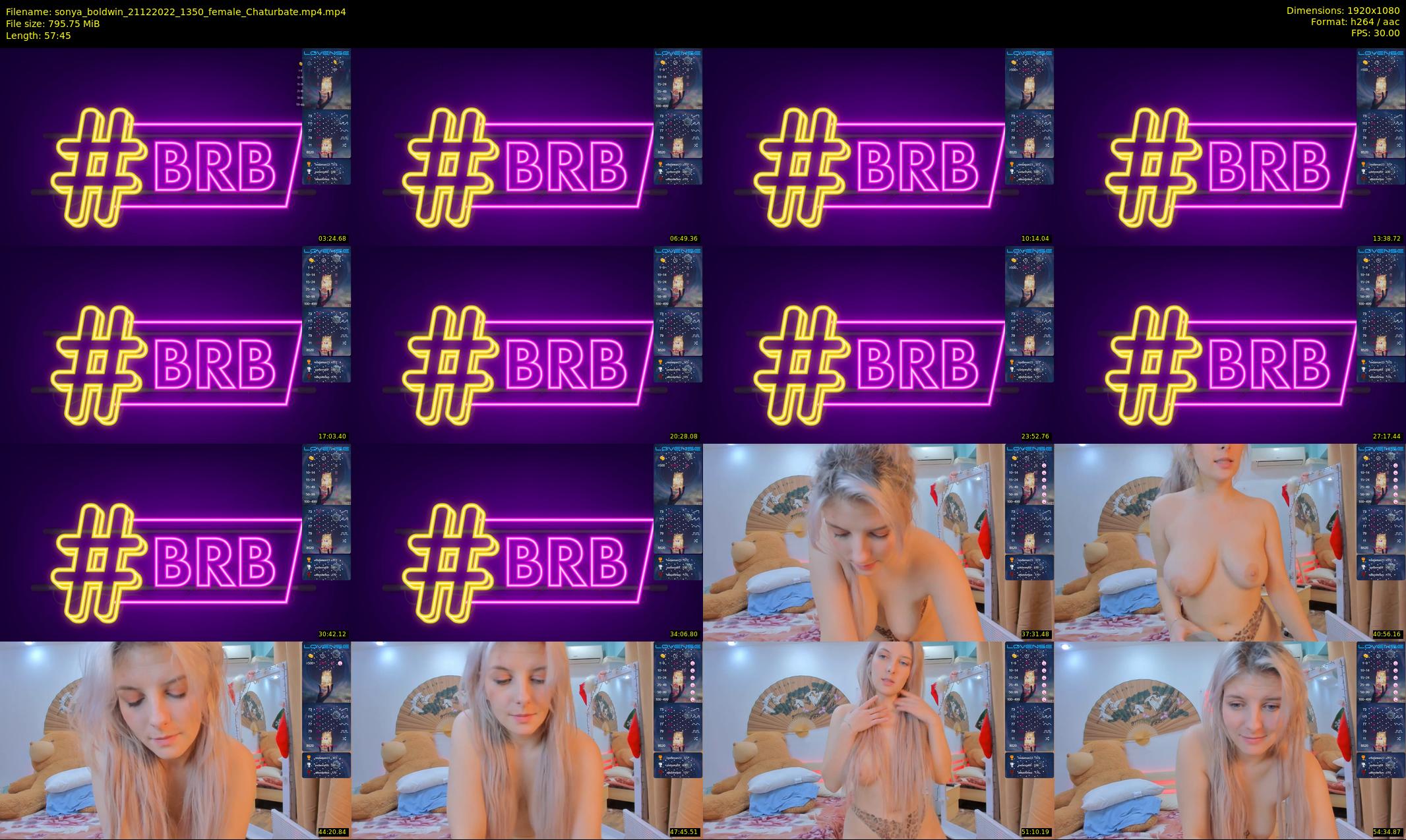 sonya_boldwin — 58 minute Chaturbate female cam show recording, 1080p, Dec 21, 2022