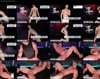 steevemuscle — 54 minute Chaturbate male cam show recording, 1080p, Dec 21, 2022