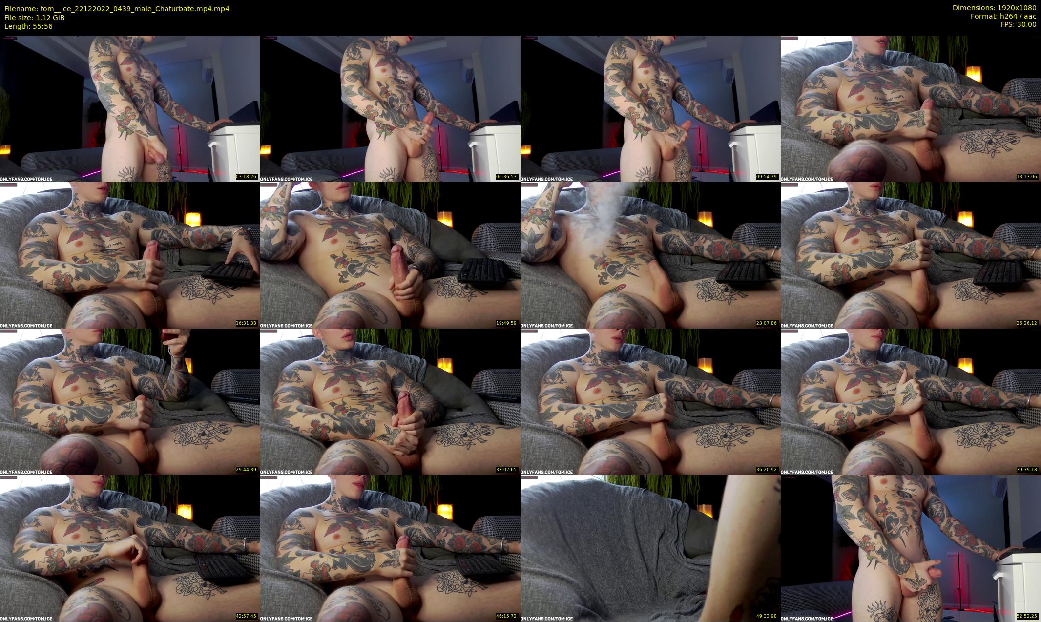 tom__ice — 56 minute Chaturbate male cam show recording, 1080p, Dec 22, 2022