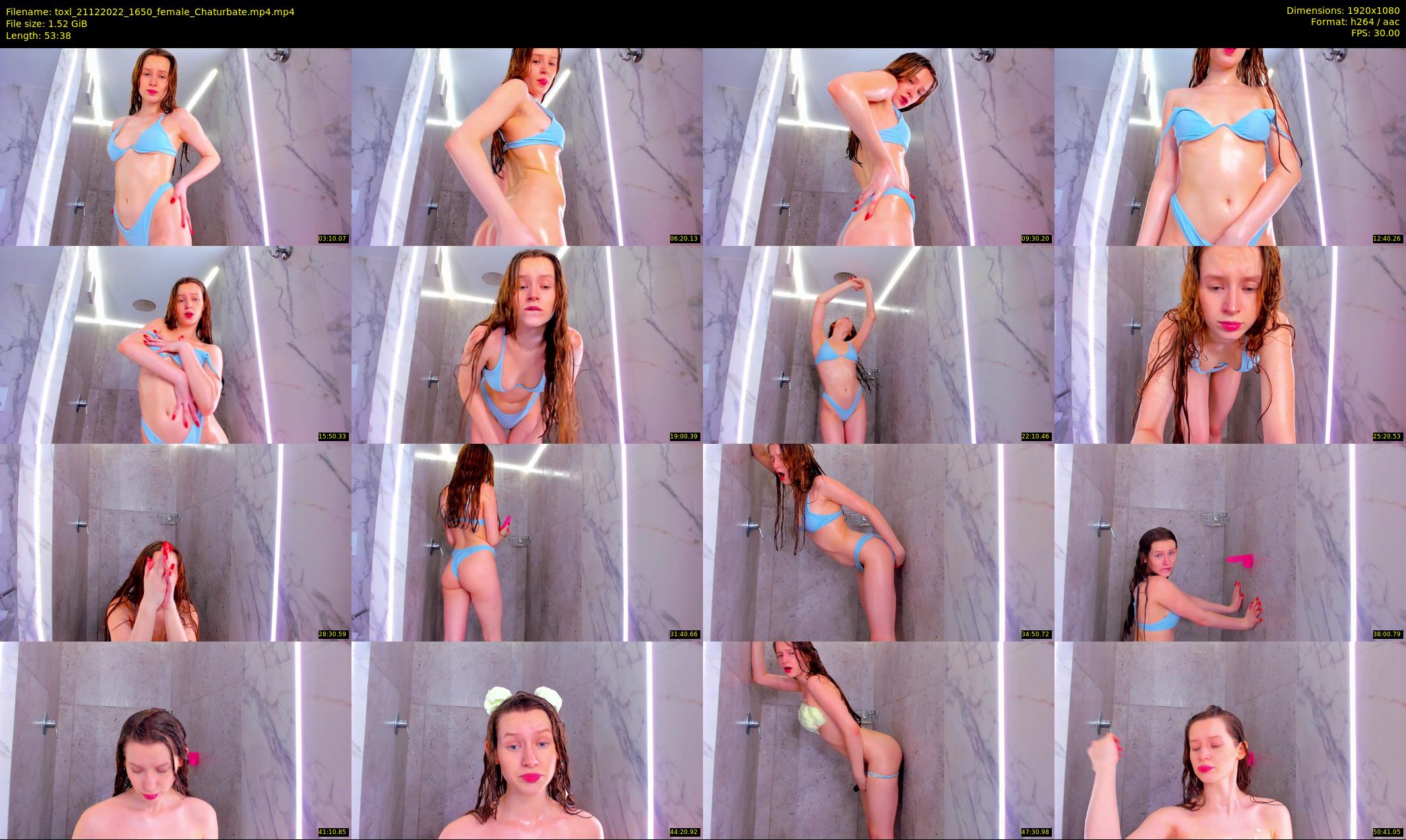 toxl — 54 minute Chaturbate female cam show recording, 1080p, Dec 21, 2022