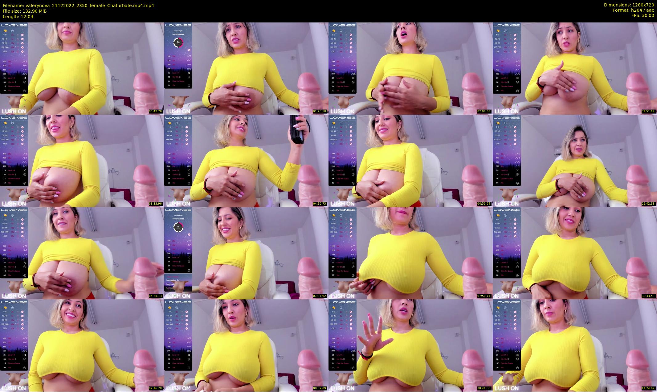 valerynova — 13 minute Chaturbate female cam show recording, 720p, Dec 21, 2022