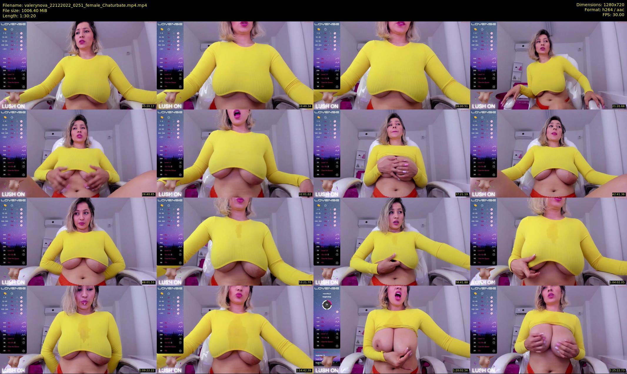 valerynova — 91 minute Chaturbate female cam show recording, 720p, Dec 22, 2022