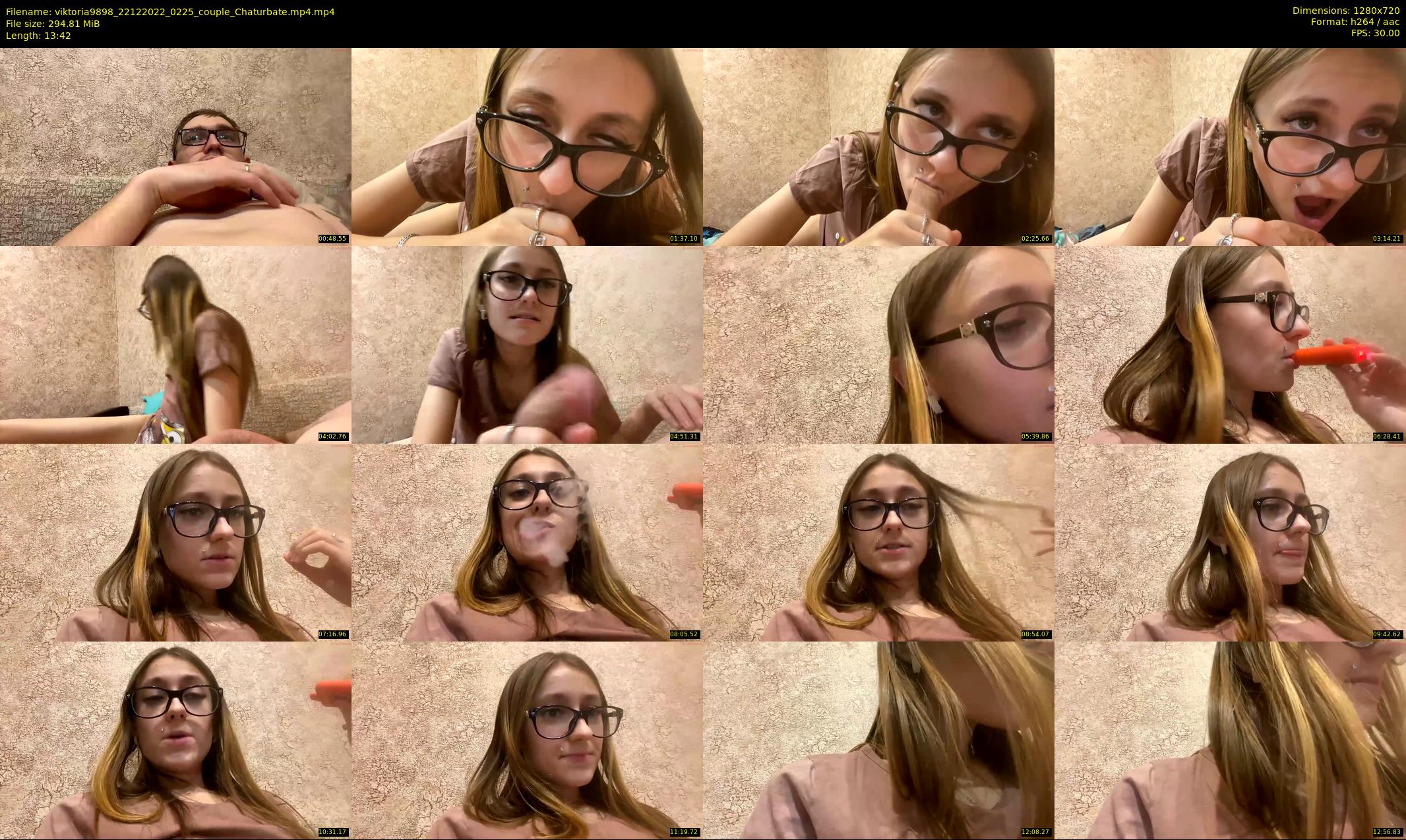 viktoria9898 — 14 minute Chaturbate couple cam show recording, 720p, Dec 22, 2022