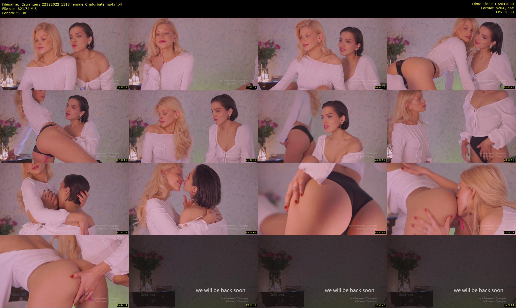 _2strangers — 60 minute Chaturbate couple cam show recording, 1080p, Dec 22, 2022