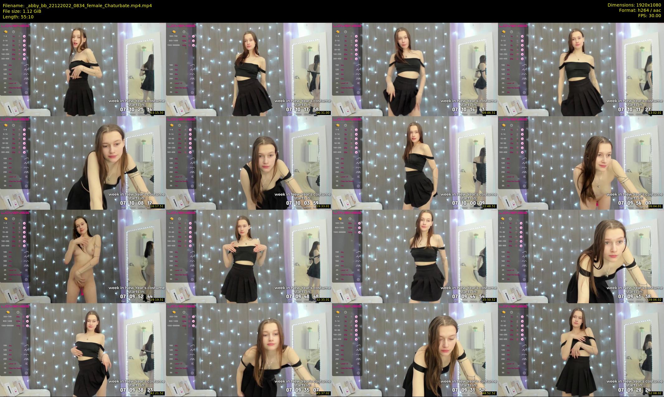 _abby_bb — 56 minute Chaturbate female cam show recording, 1080p, Dec 22, 2022