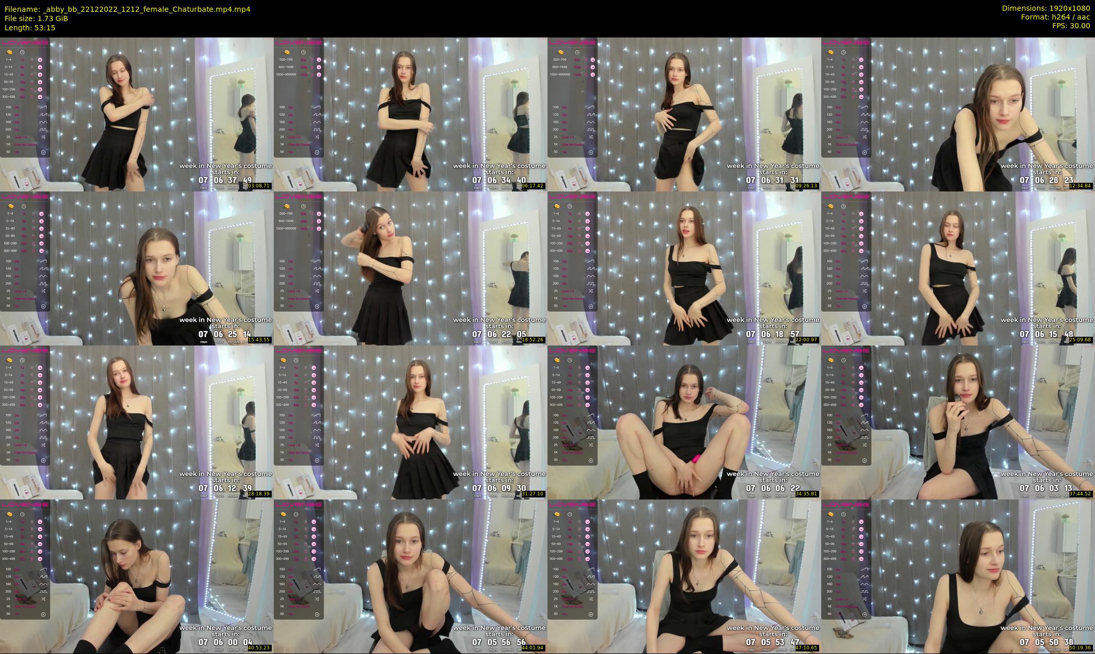 _abby_bb — 54 minute Chaturbate female cam show recording, 1080p, Dec 22, 2022