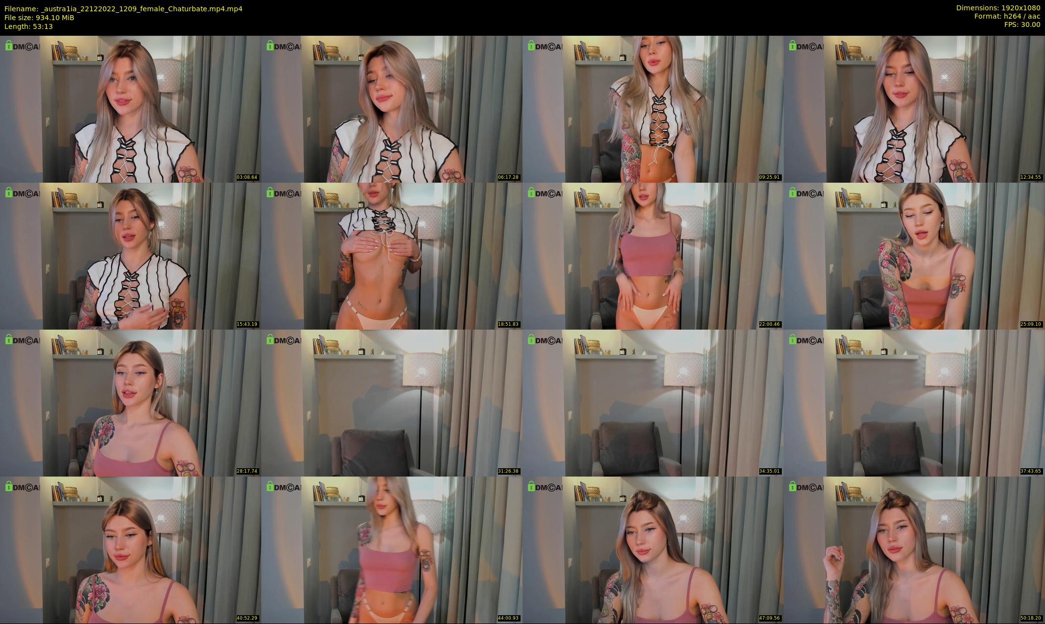 _austra1ia — 54 minute Chaturbate female cam show recording, 1080p, Dec 22, 2022