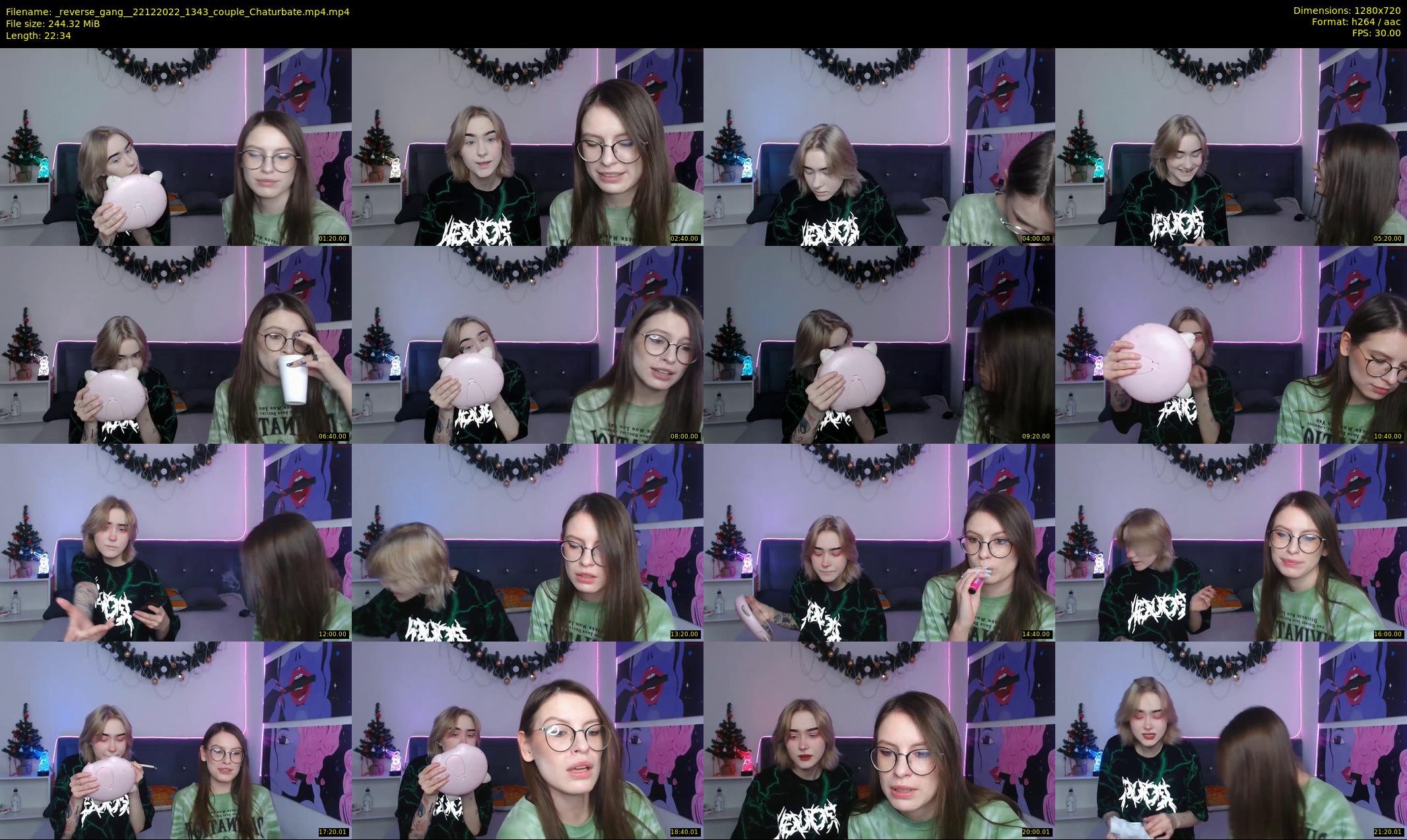 _reverse_gang_ — 23 minute Chaturbate couple cam show recording, 720p, Dec 22, 2022
