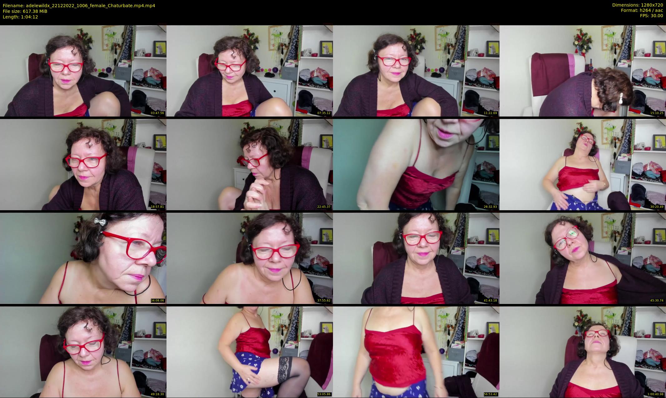 adelewildx — 65 minute Chaturbate female cam show recording, 720p, Dec 22, 2022