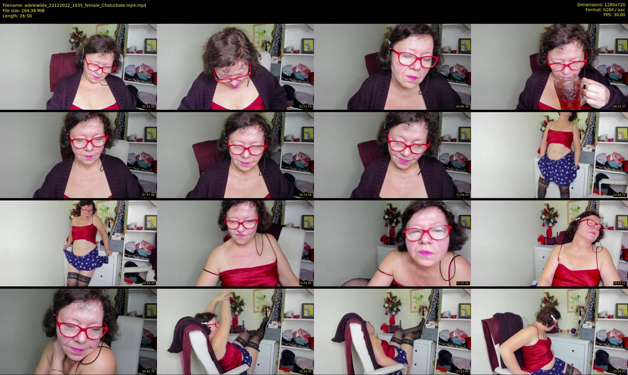 adelewildx — 27 minute Chaturbate female cam show recording, 720p, Dec 22, 2022