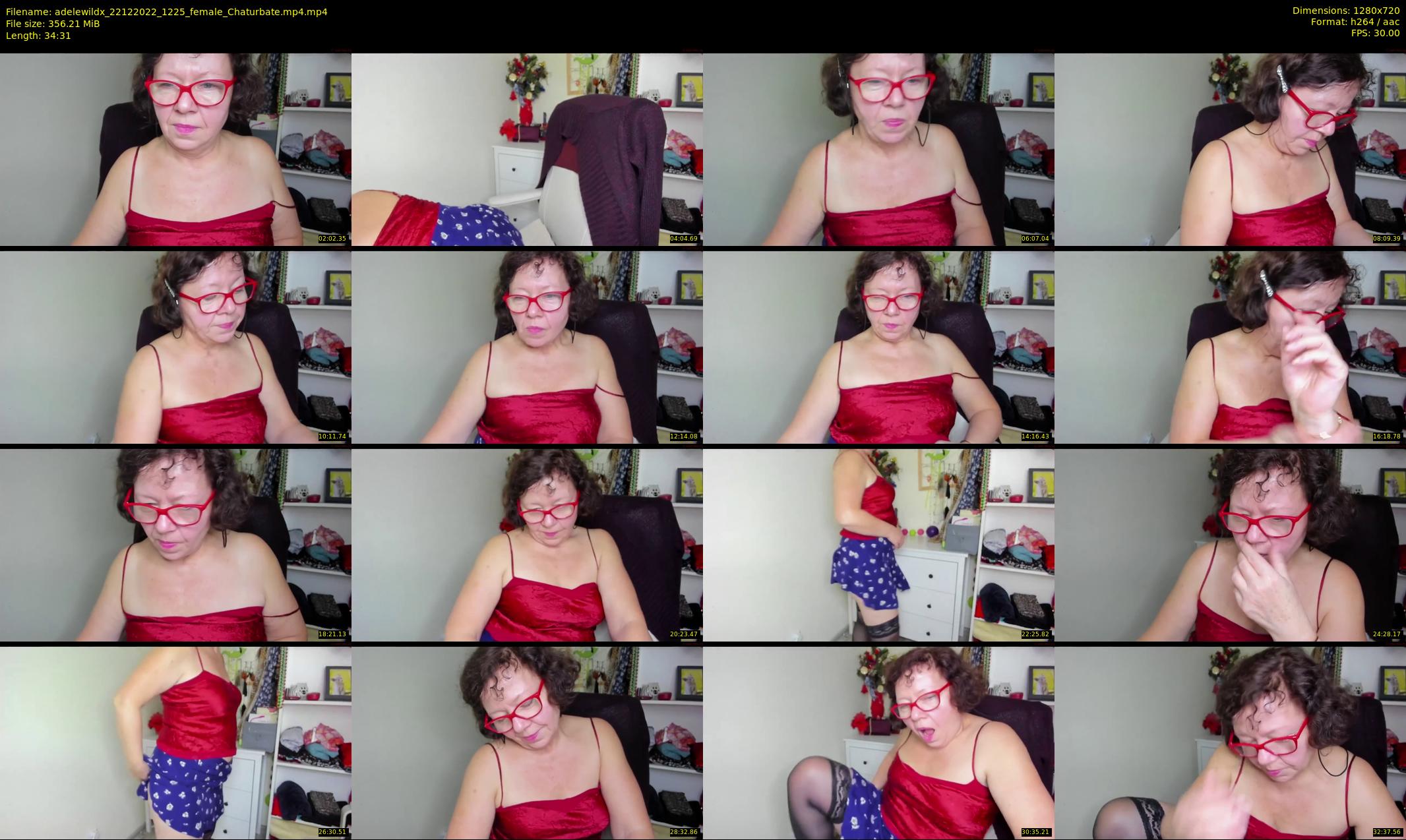 adelewildx — 35 minute Chaturbate female cam show recording, 720p, Dec 22, 2022
