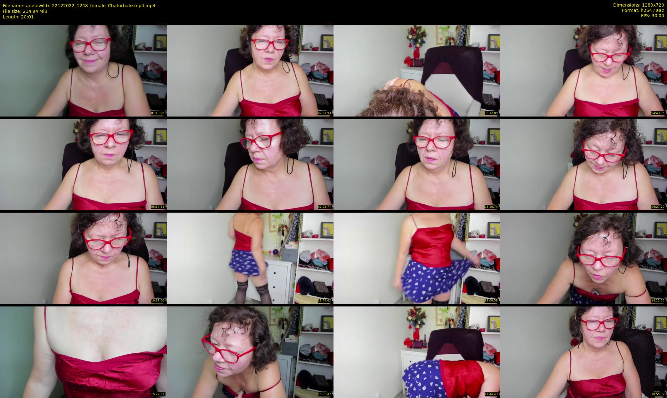 adelewildx — 21 minute Chaturbate female cam show recording, 720p, Dec 22, 2022
