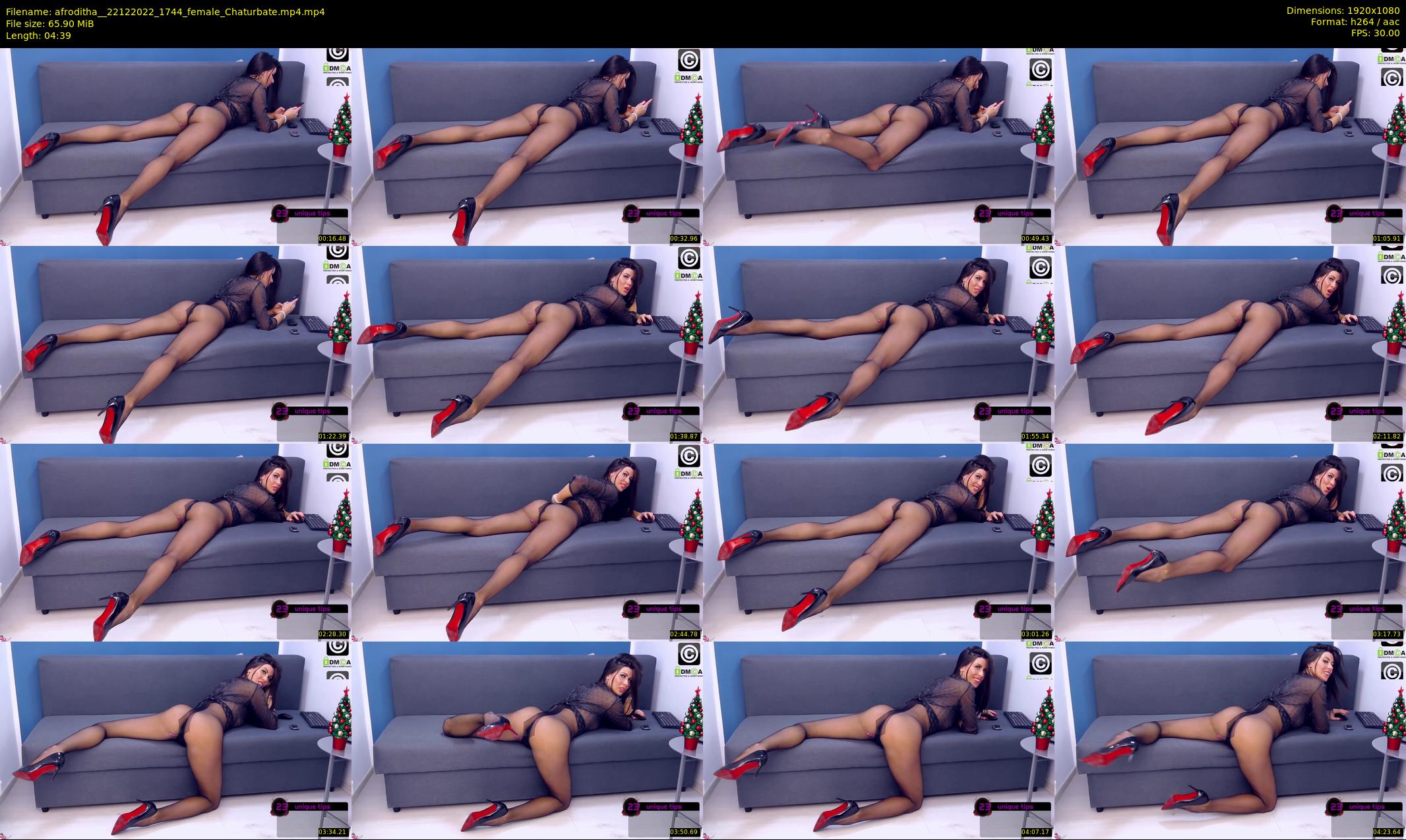 afroditha_ — 5 minute Chaturbate female cam show recording, 1080p, Dec 22, 2022