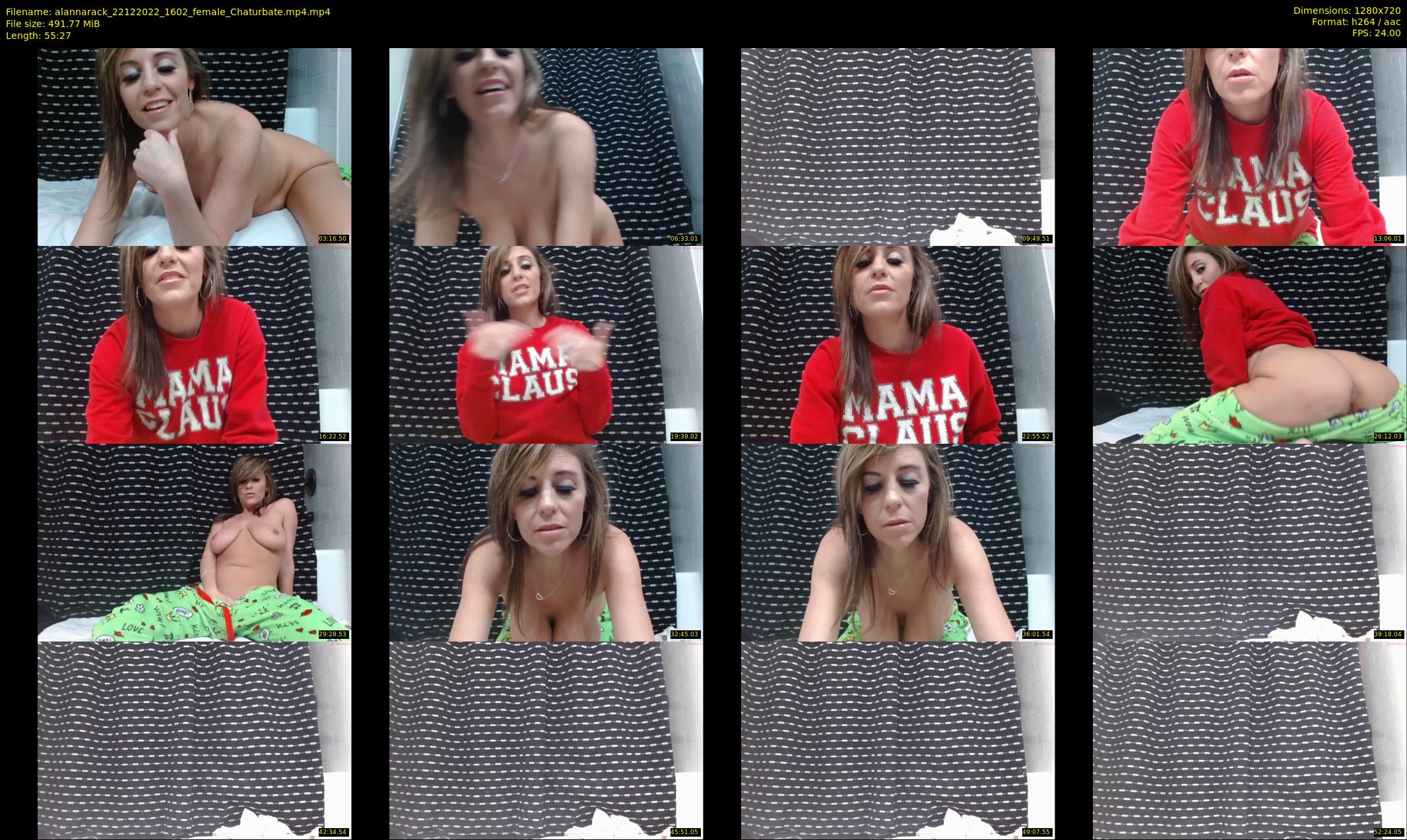 alannarack — 56 minute Chaturbate female cam show recording, 720p, Dec 22, 2022
