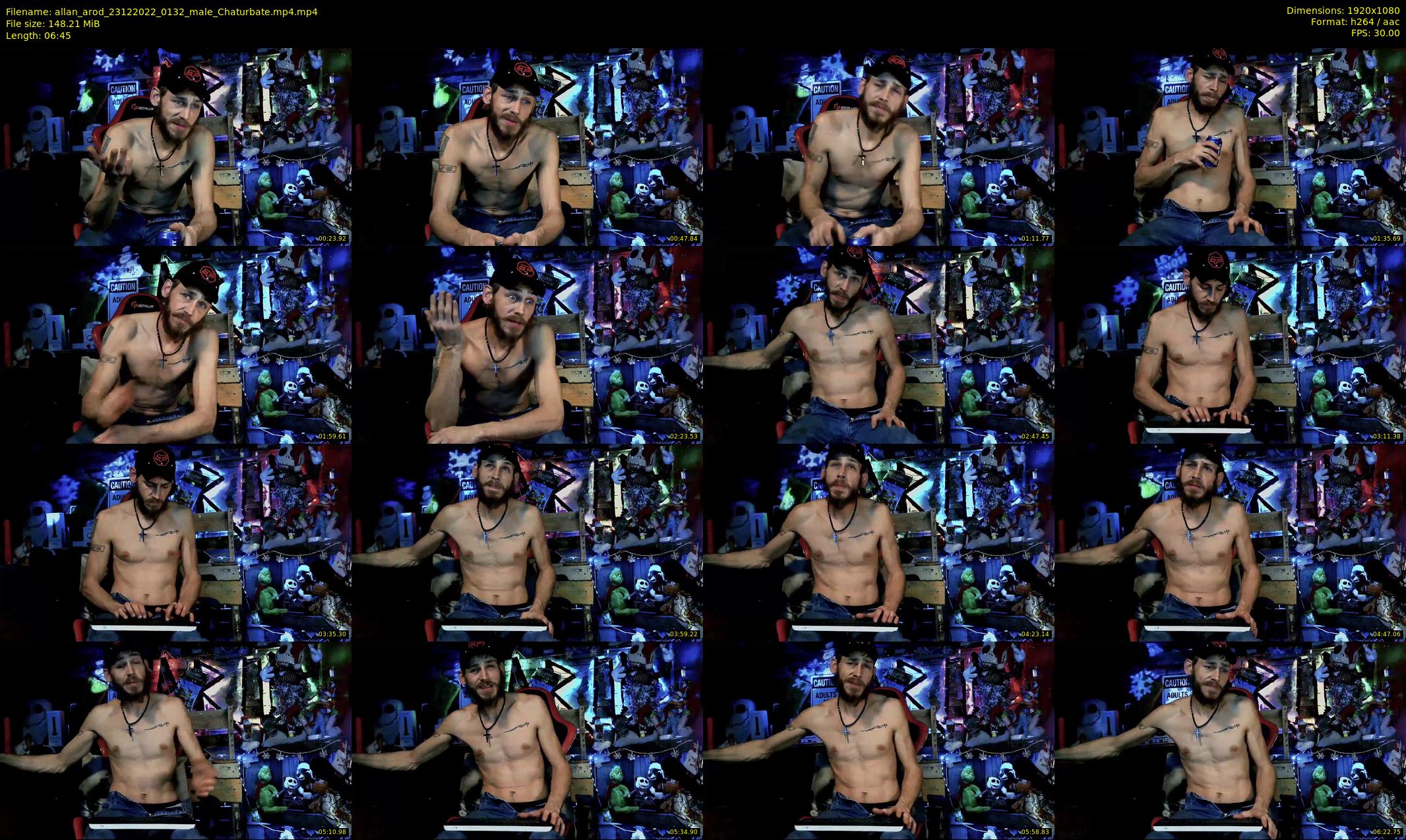 allan_arod — 7 minute Chaturbate male cam show recording, 1080p, Dec 23, 2022