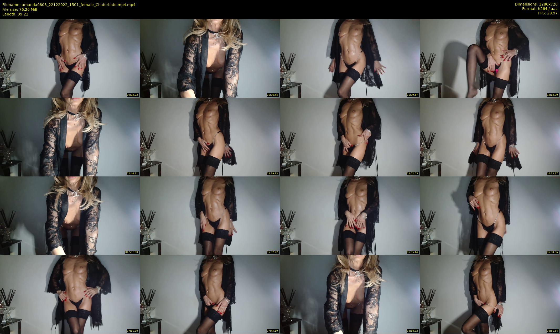 amanda0803 — 10 minute Chaturbate female cam show recording, 720p, Dec 22, 2022