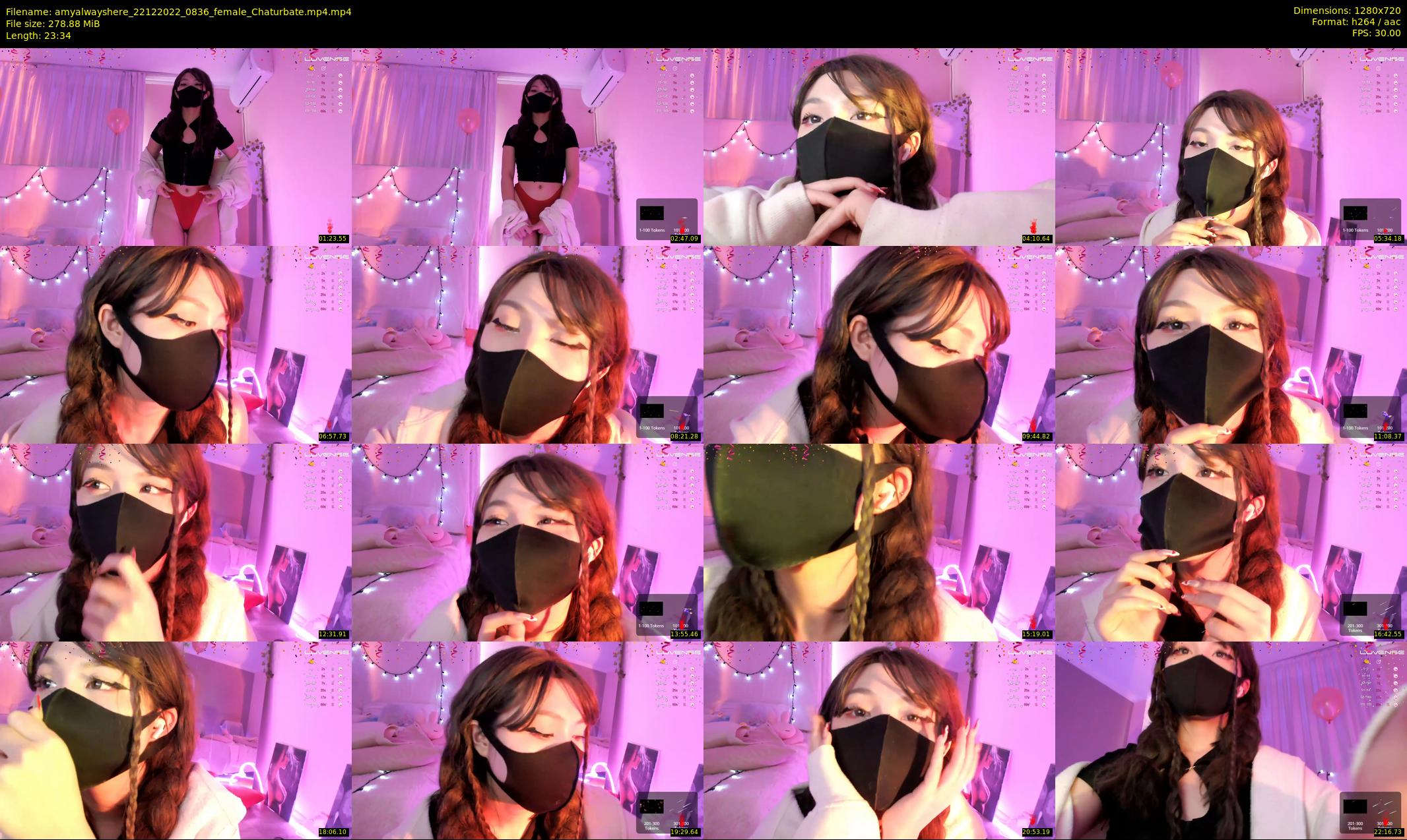 amyalwayshere — 24 minute Chaturbate female cam show recording, 720p, Dec 22, 2022