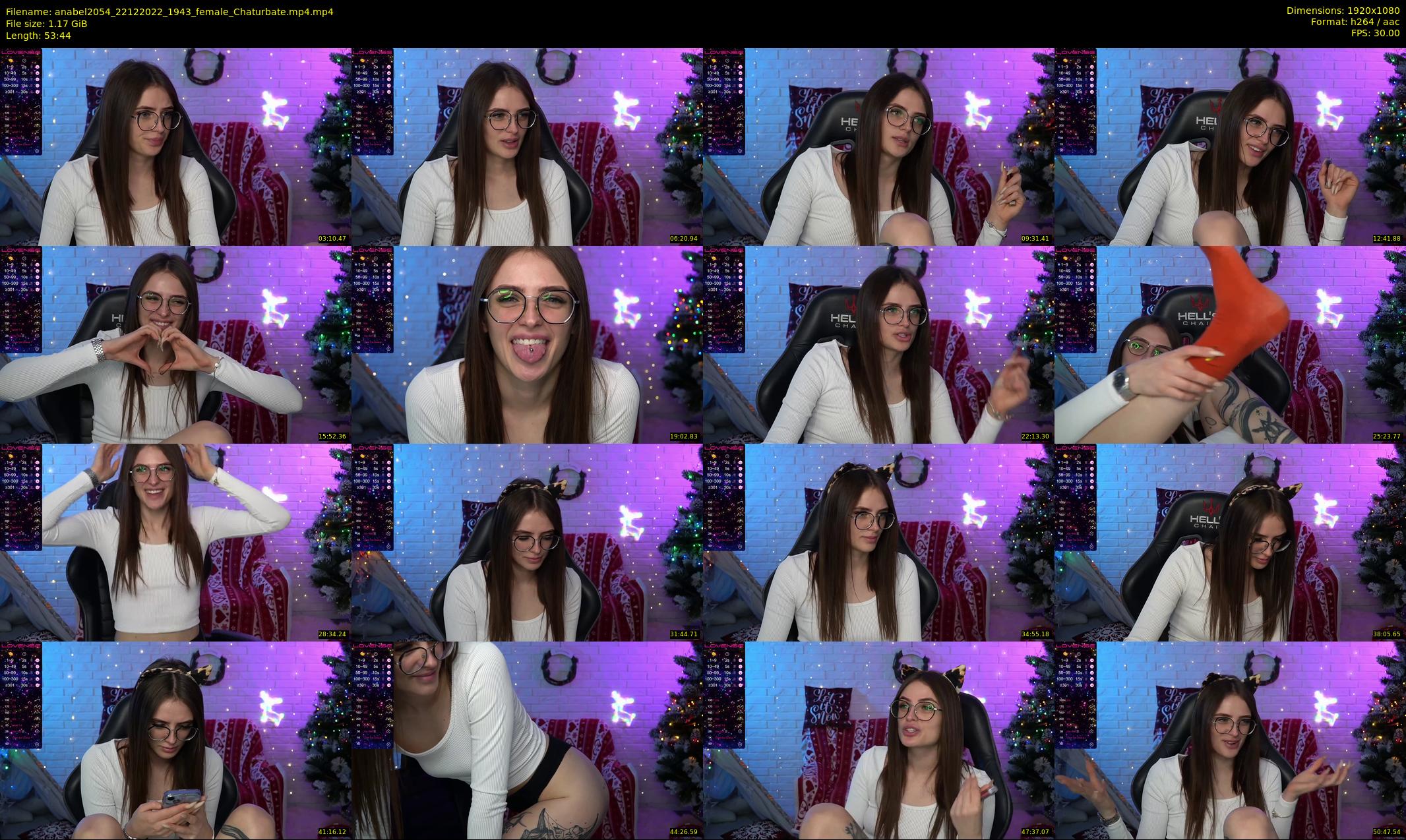 anabel2054 — 54 minute Chaturbate female cam show recording, 1080p, Dec 22, 2022