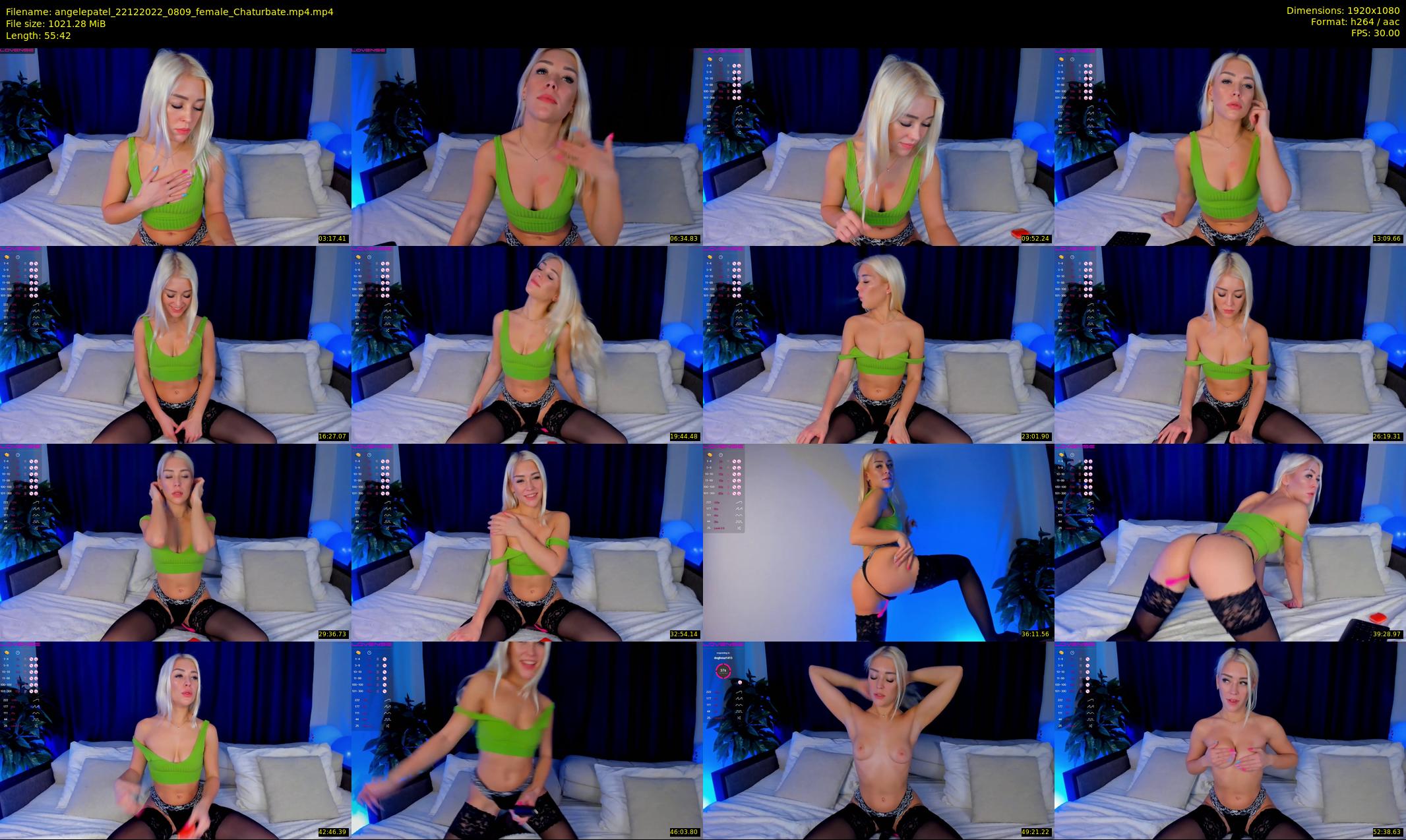 angelepatel — 56 minute Chaturbate female cam show recording, 1080p, Dec 22, 2022