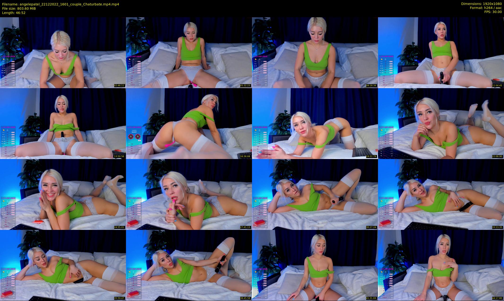 angelepatel — 47 minute Chaturbate female cam show recording, 1080p, Dec 22, 2022