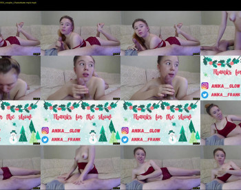 anikagfrank — 40 minute Chaturbate couple cam show recording, 720p, Dec 23, 2022