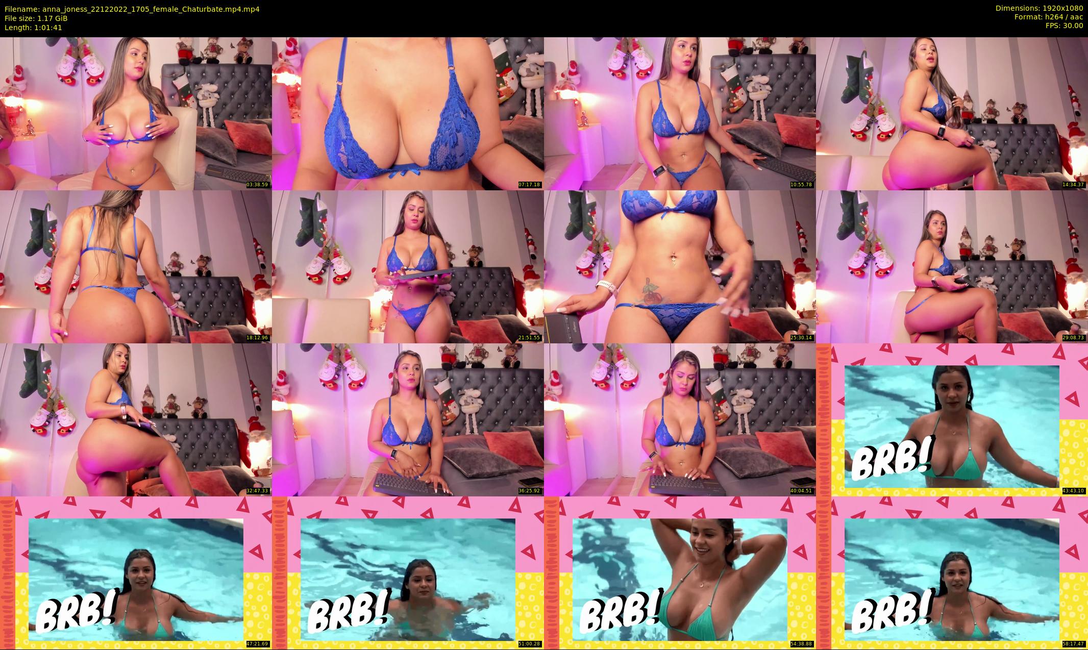anna_joness — 62 minute Chaturbate female cam show recording, 1080p, Dec 22, 2022