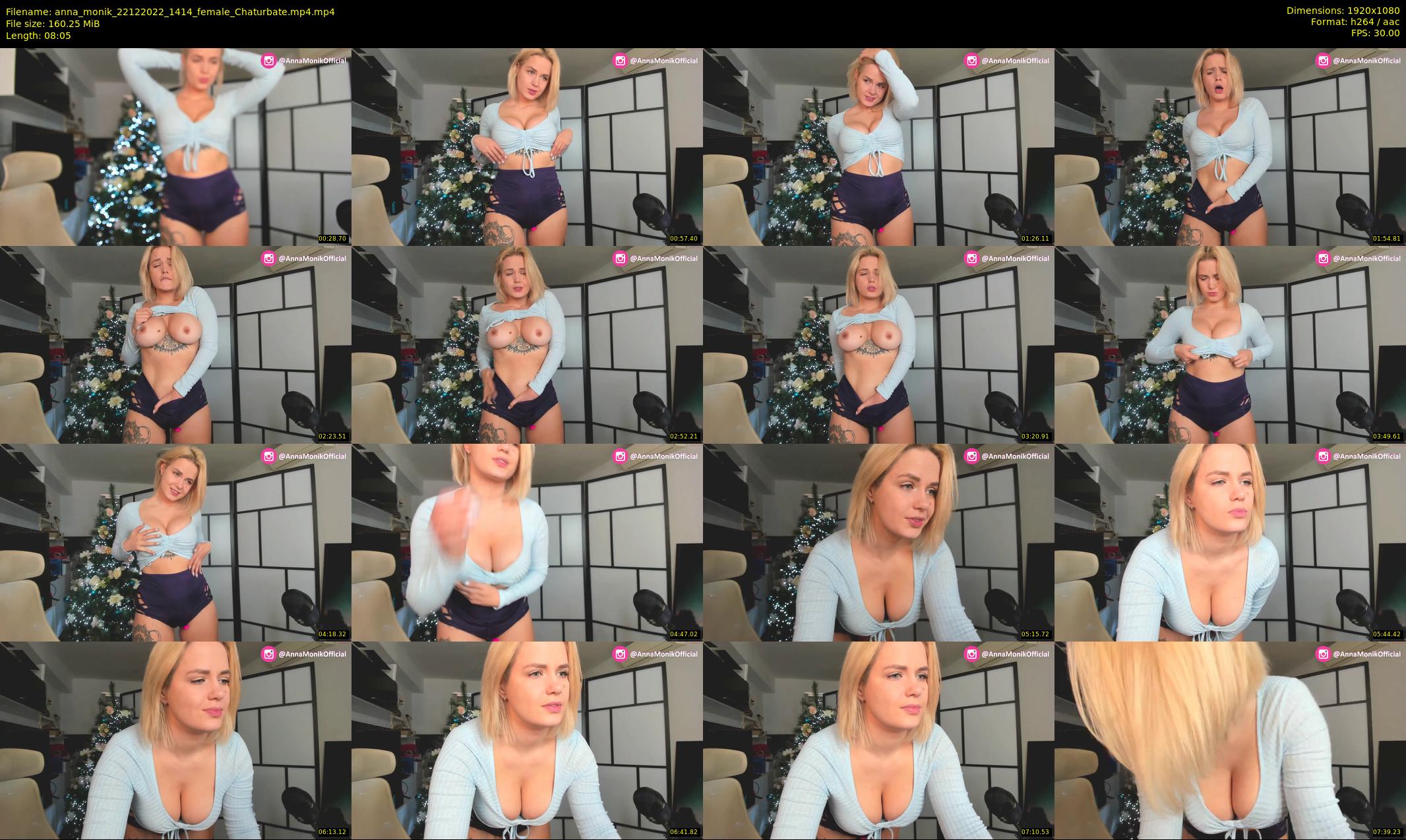 anna_monik — 9 minute Chaturbate couple cam show recording, 1080p, Dec 22, 2022
