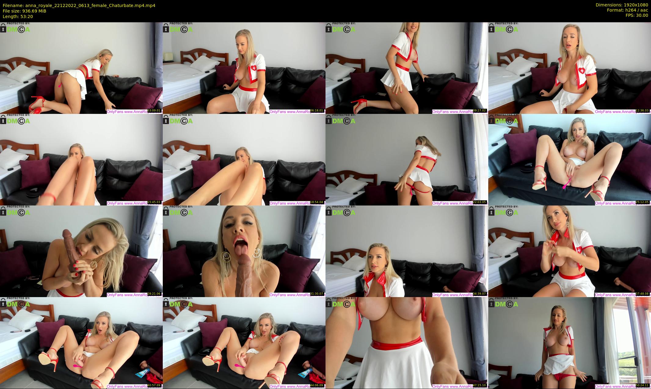 anna_royale — 54 minute Chaturbate female cam show recording, 1080p, Dec 22, 2022