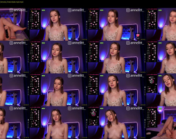 annelitt — 56 minute Chaturbate female cam show recording, 1080p, Dec 22, 2022