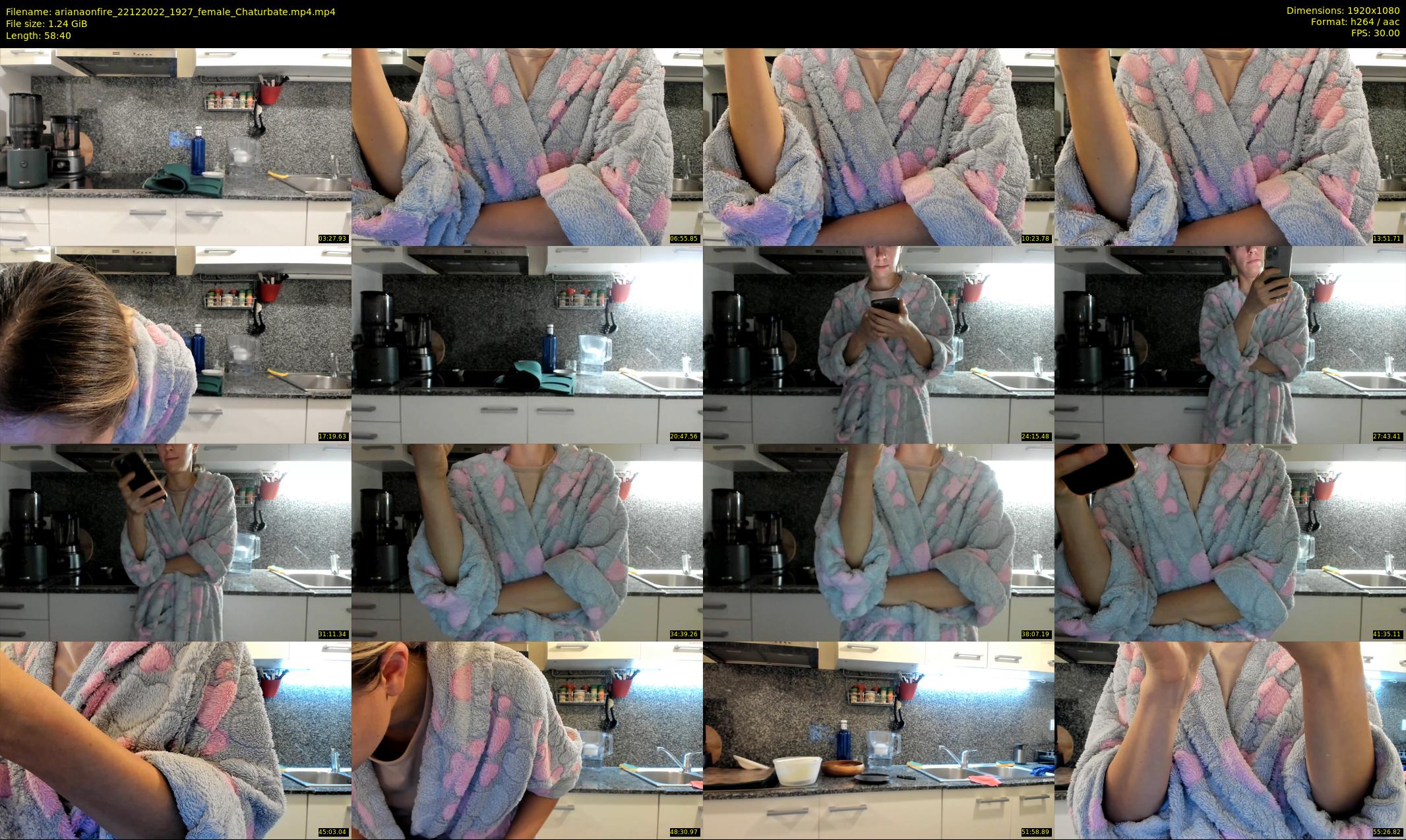 arianaonfire — 59 minute Chaturbate couple cam show recording, 1080p, Dec 22, 2022