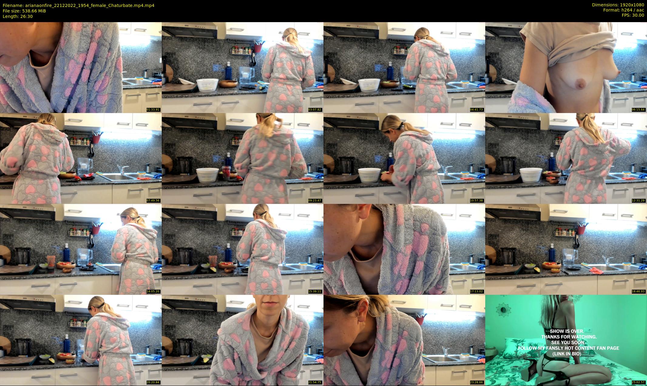 arianaonfire — 27 minute Chaturbate couple cam show recording, 1080p, Dec 22, 2022