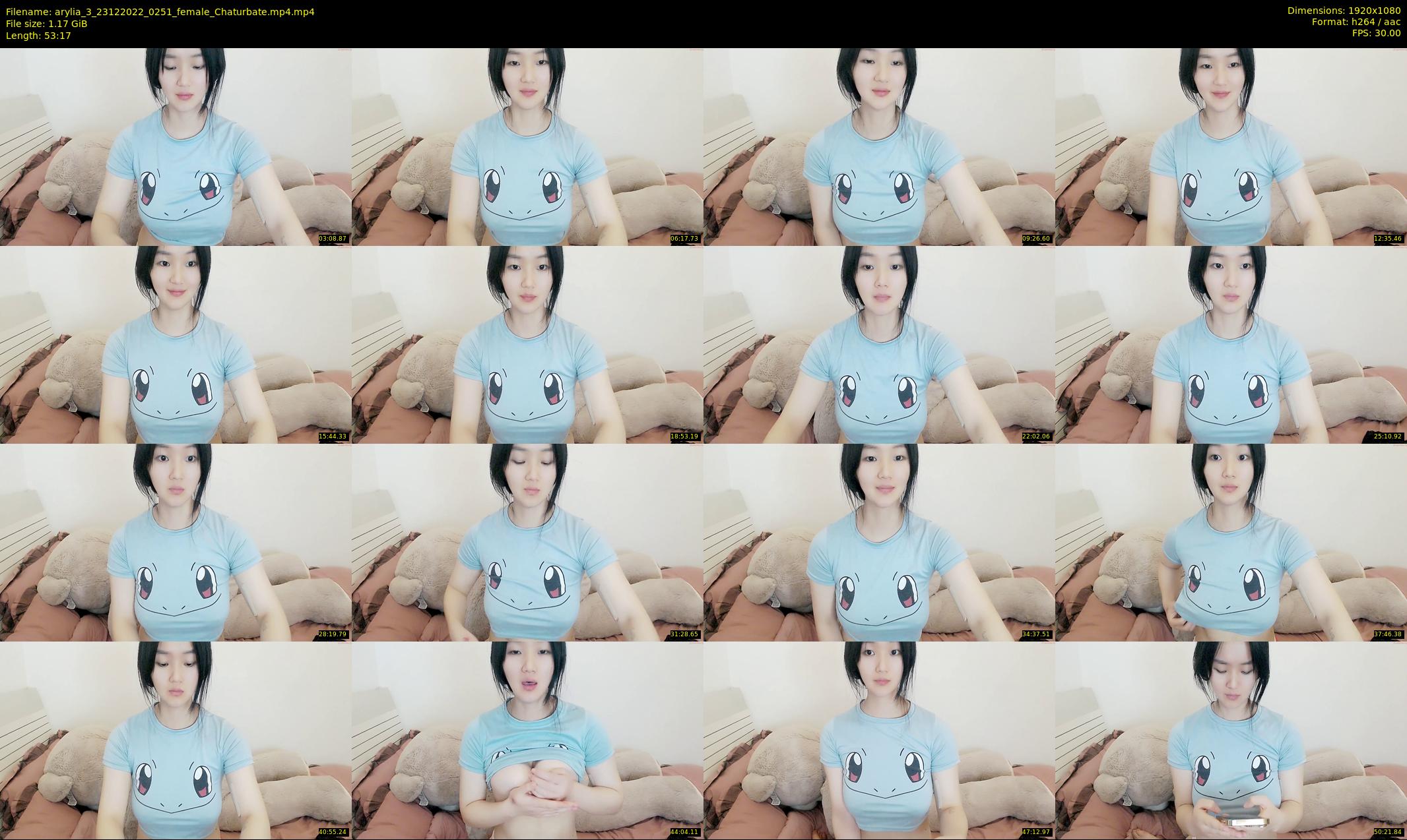 arylia_3 — 54 minute Chaturbate female cam show recording, 1080p, Dec 23, 2022