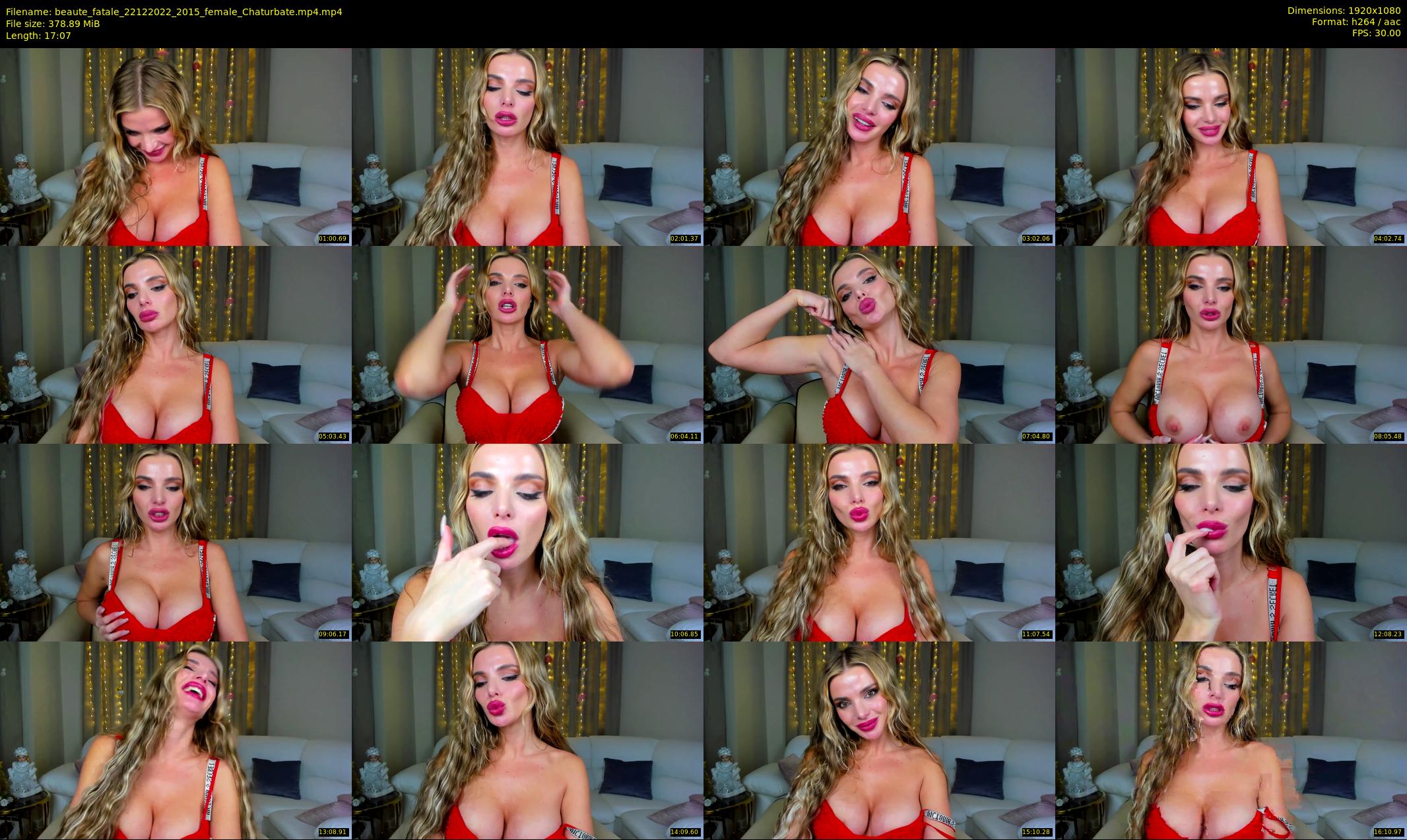 beaute_fatale — 18 minute Chaturbate female cam show recording, 1080p, Dec 22, 2022