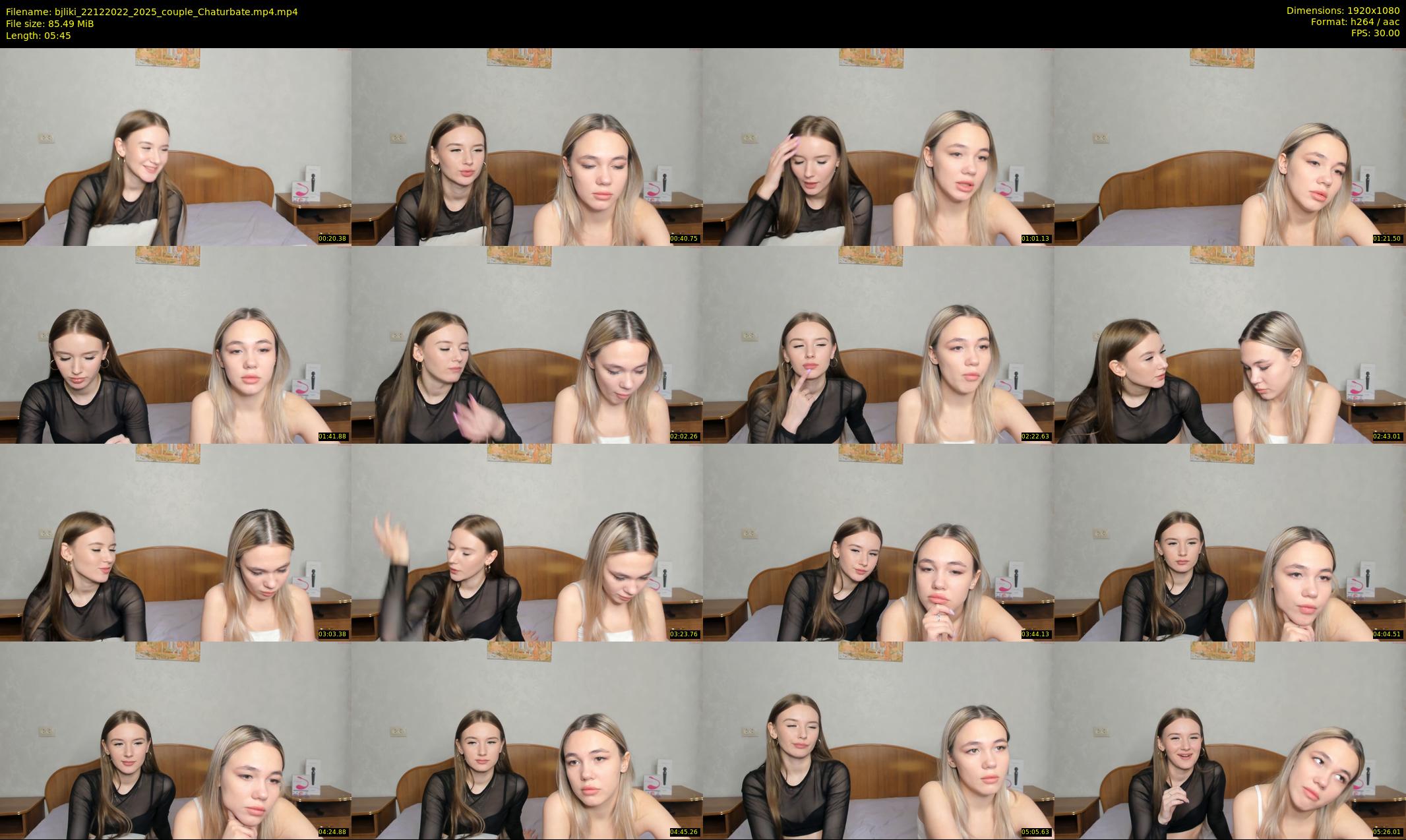 bjliki — 6 minute Chaturbate couple cam show recording, 1080p, Dec 22, 2022