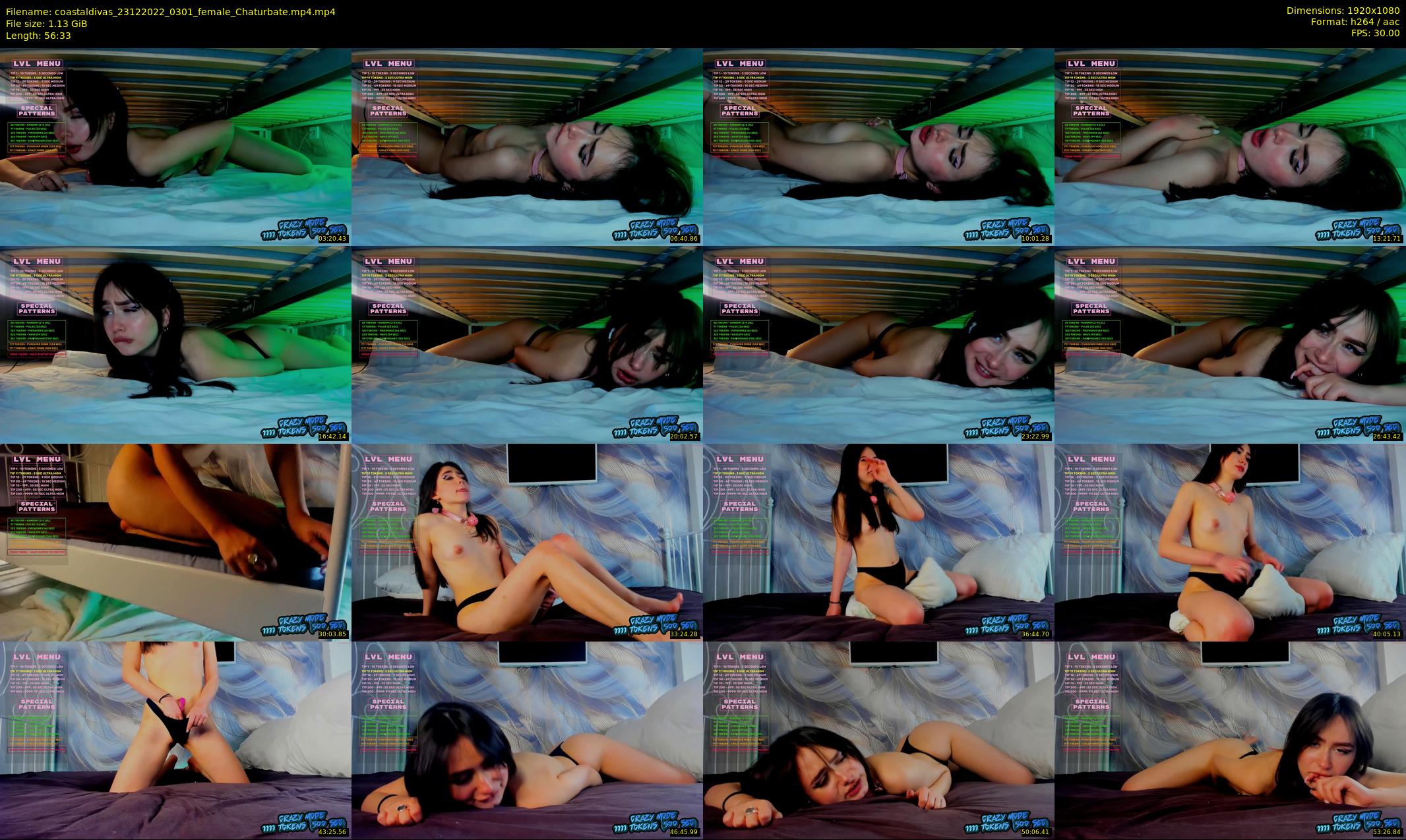 coastaldivas — 57 minute Chaturbate female cam show recording, 1080p, Dec 23, 2022