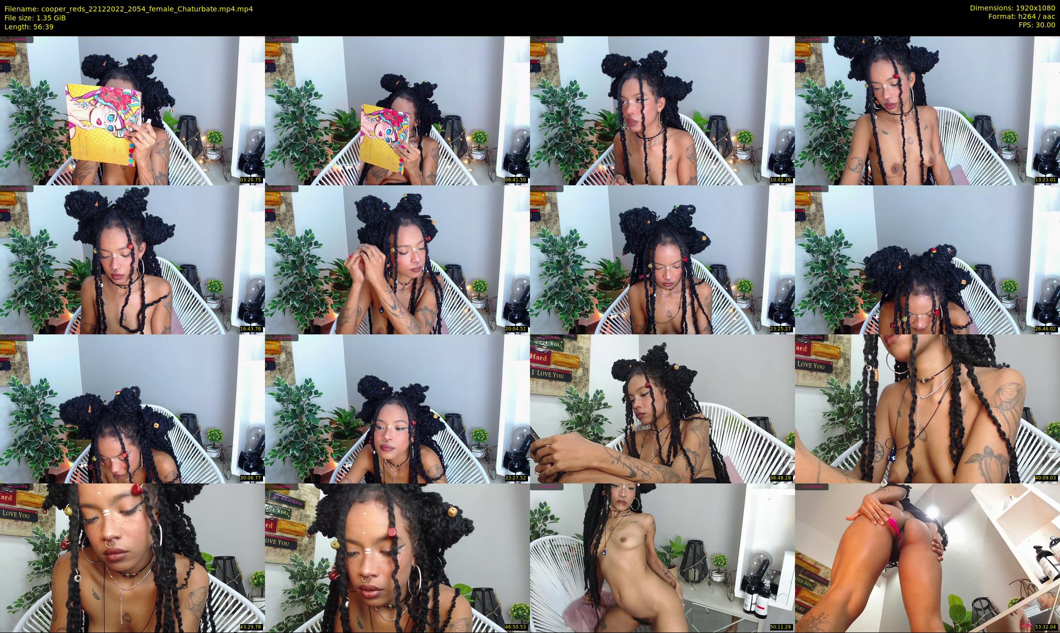cooper_reds — 57 minute Chaturbate female cam show recording, 1080p, Dec 22, 2022