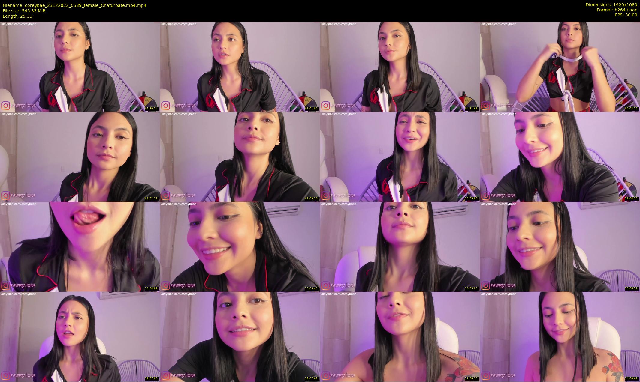 coreybae — 26 minute Chaturbate female cam show recording, 1080p, Dec 23, 2022