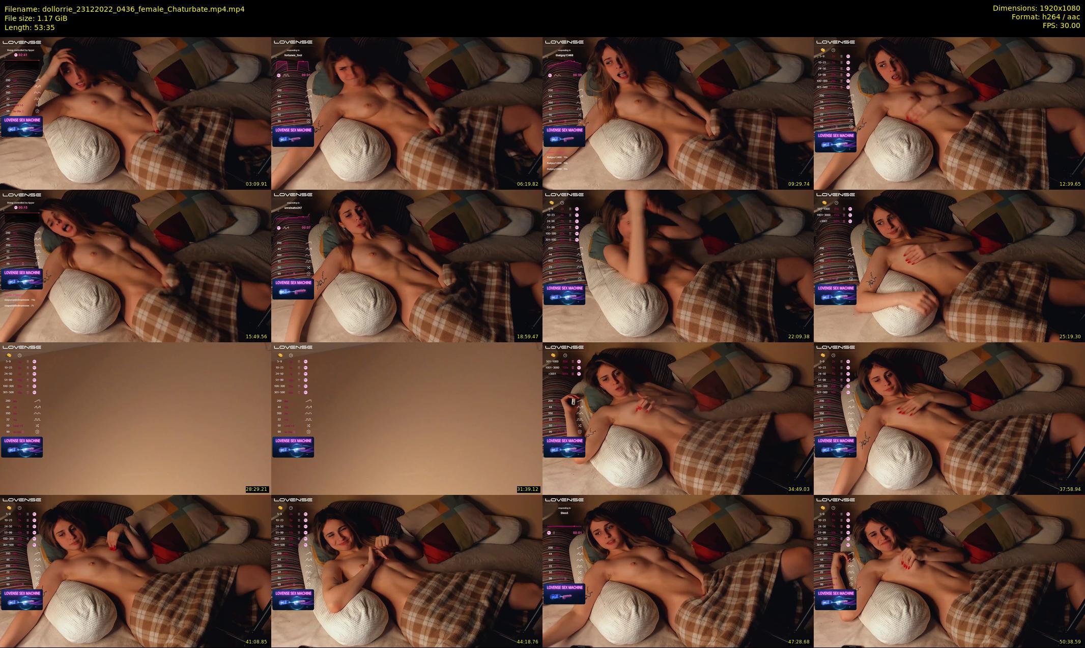 dollorrie — 54 minute Chaturbate couple cam show recording, 1080p, Dec 23, 2022