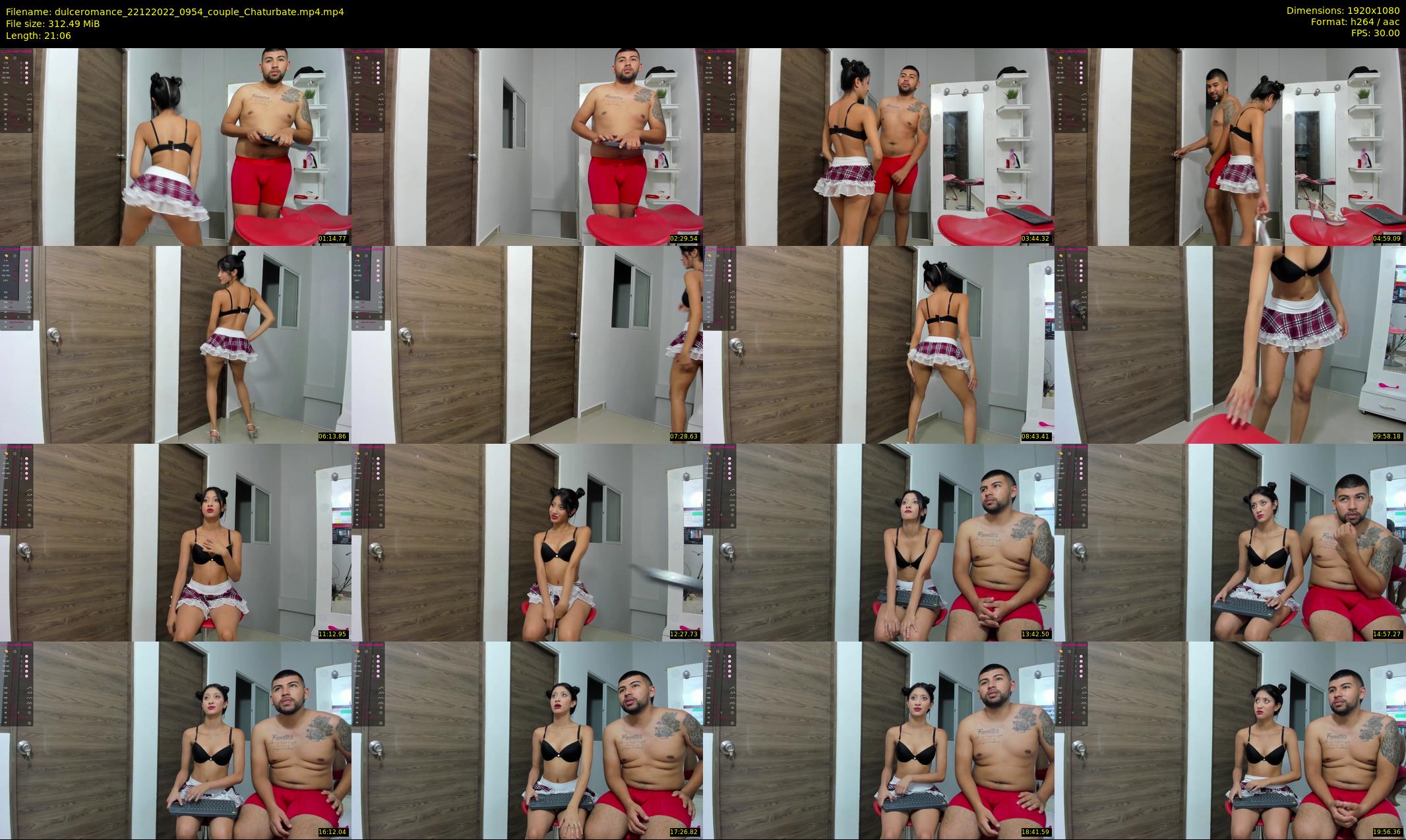 dulceromance — 22 minute Chaturbate couple cam show recording, 1080p, Dec 22, 2022