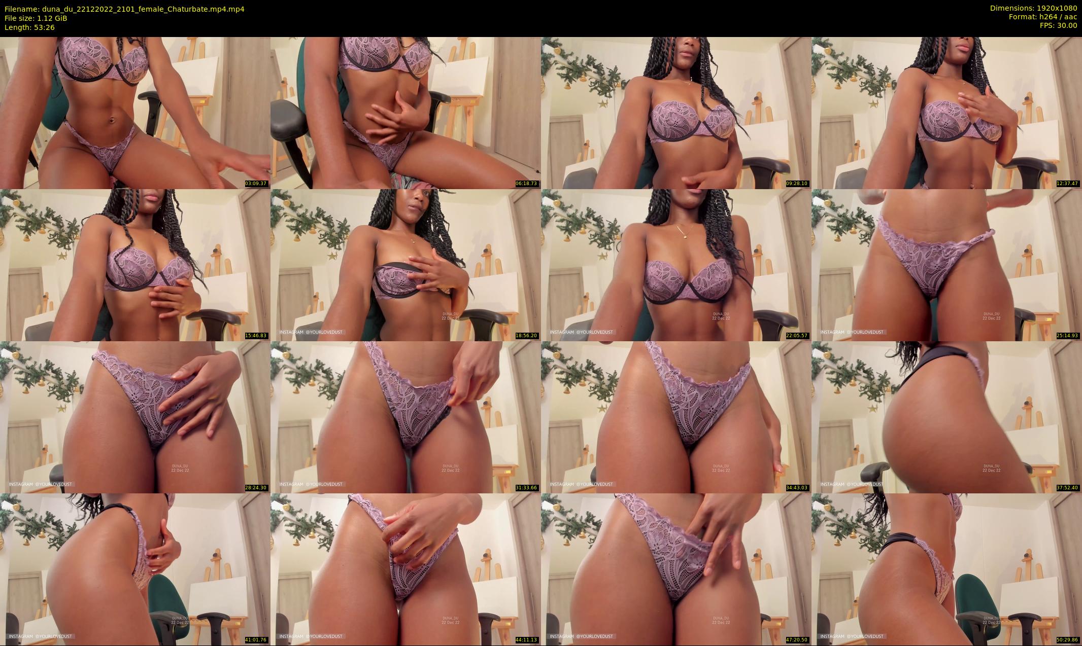 duna_du — 54 minute Chaturbate female cam show recording, 1080p, Dec 22, 2022