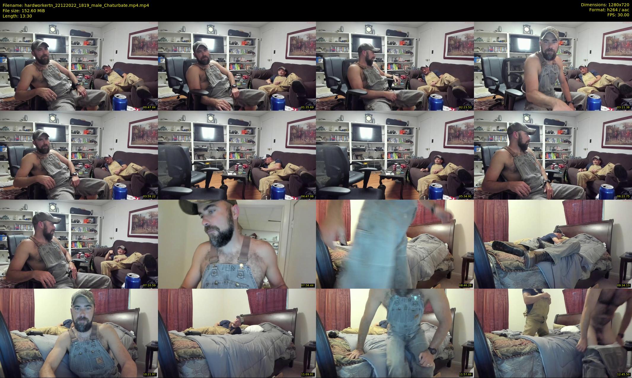 hardworkertn — 14 minute Chaturbate male cam show recording, 720p, Dec 22, 2022