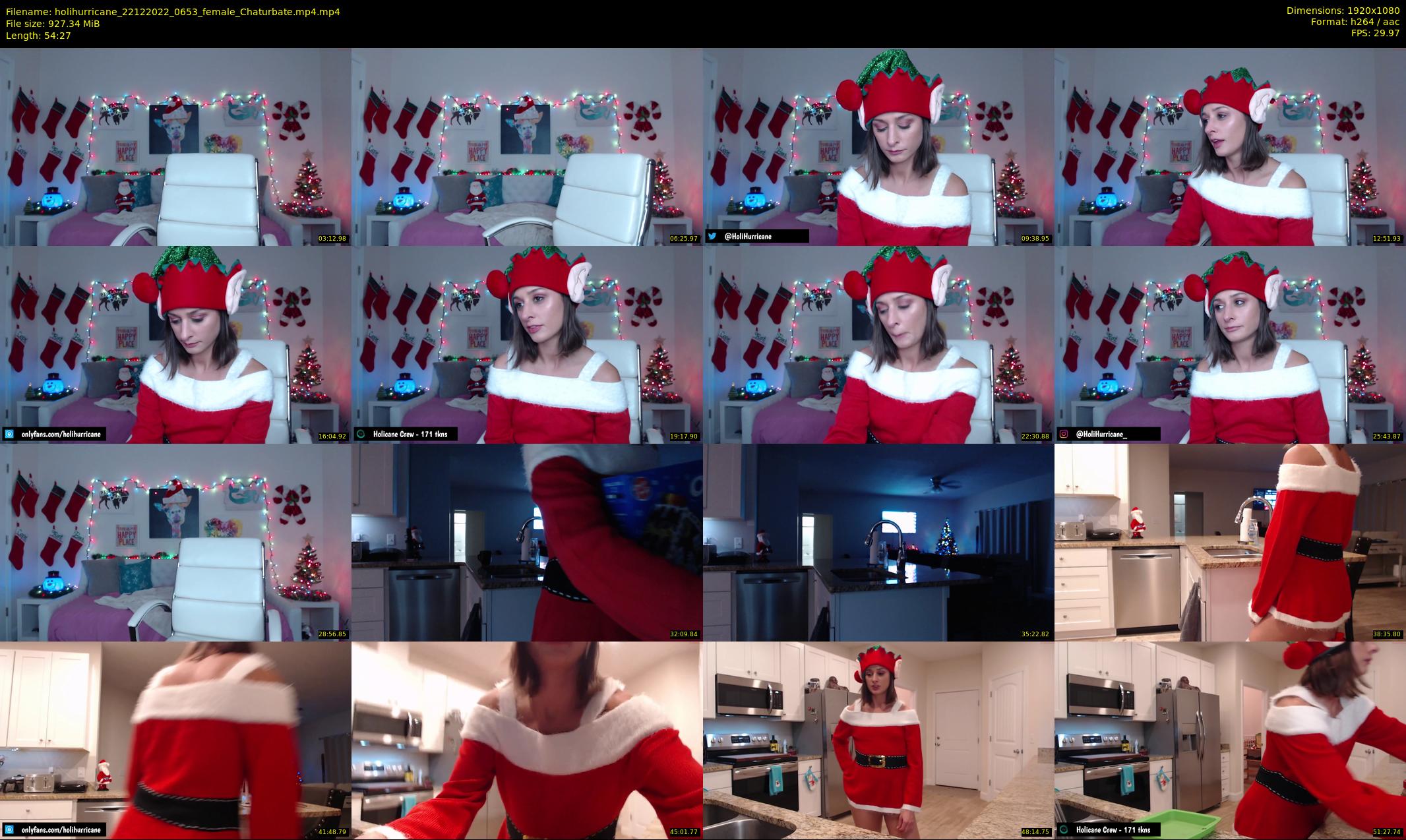 holihurricane — 55 minute Chaturbate female cam show recording, 1080p, Dec 22, 2022