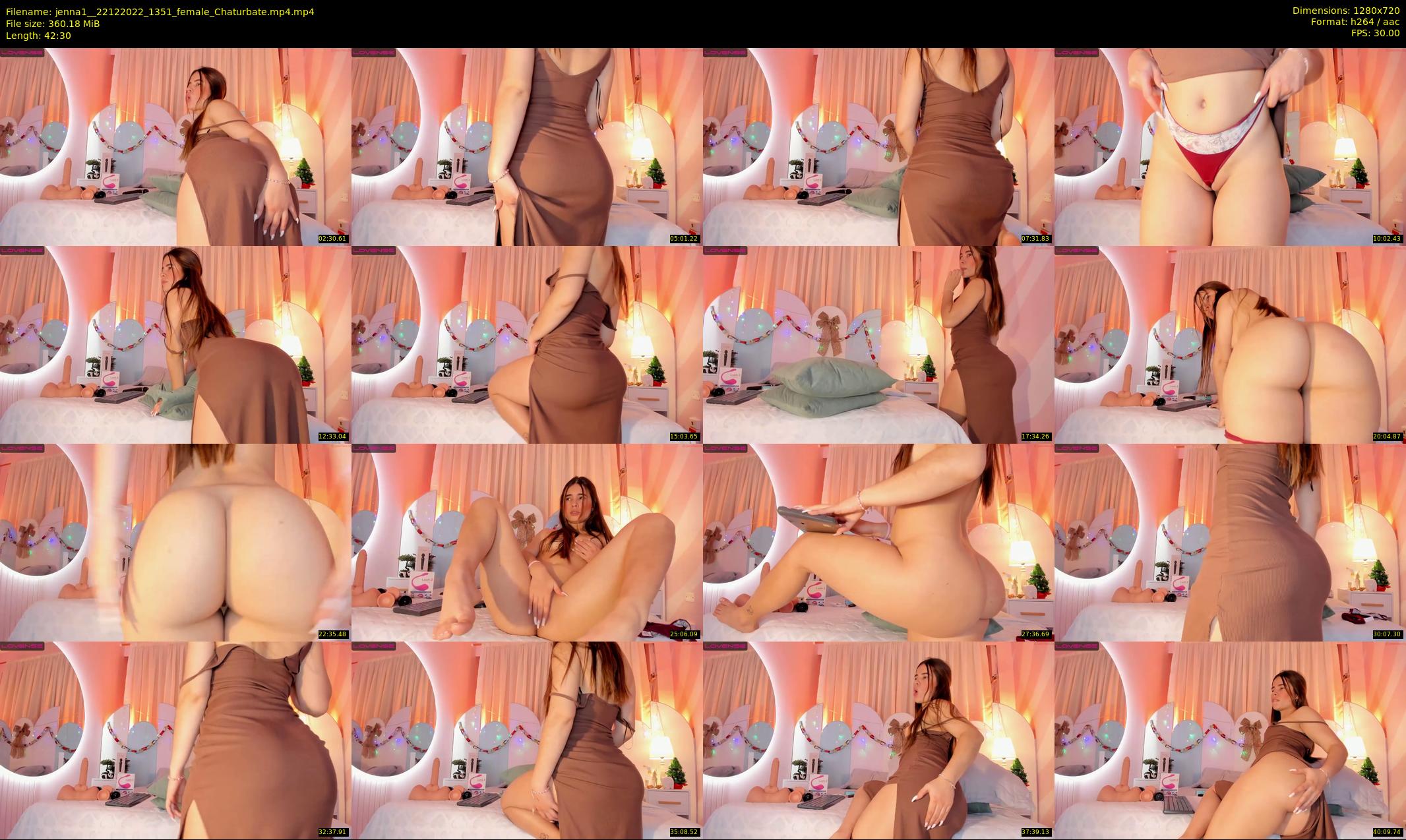 jenna1_ — 43 minute Chaturbate female cam show recording, 720p, Dec 22, 2022