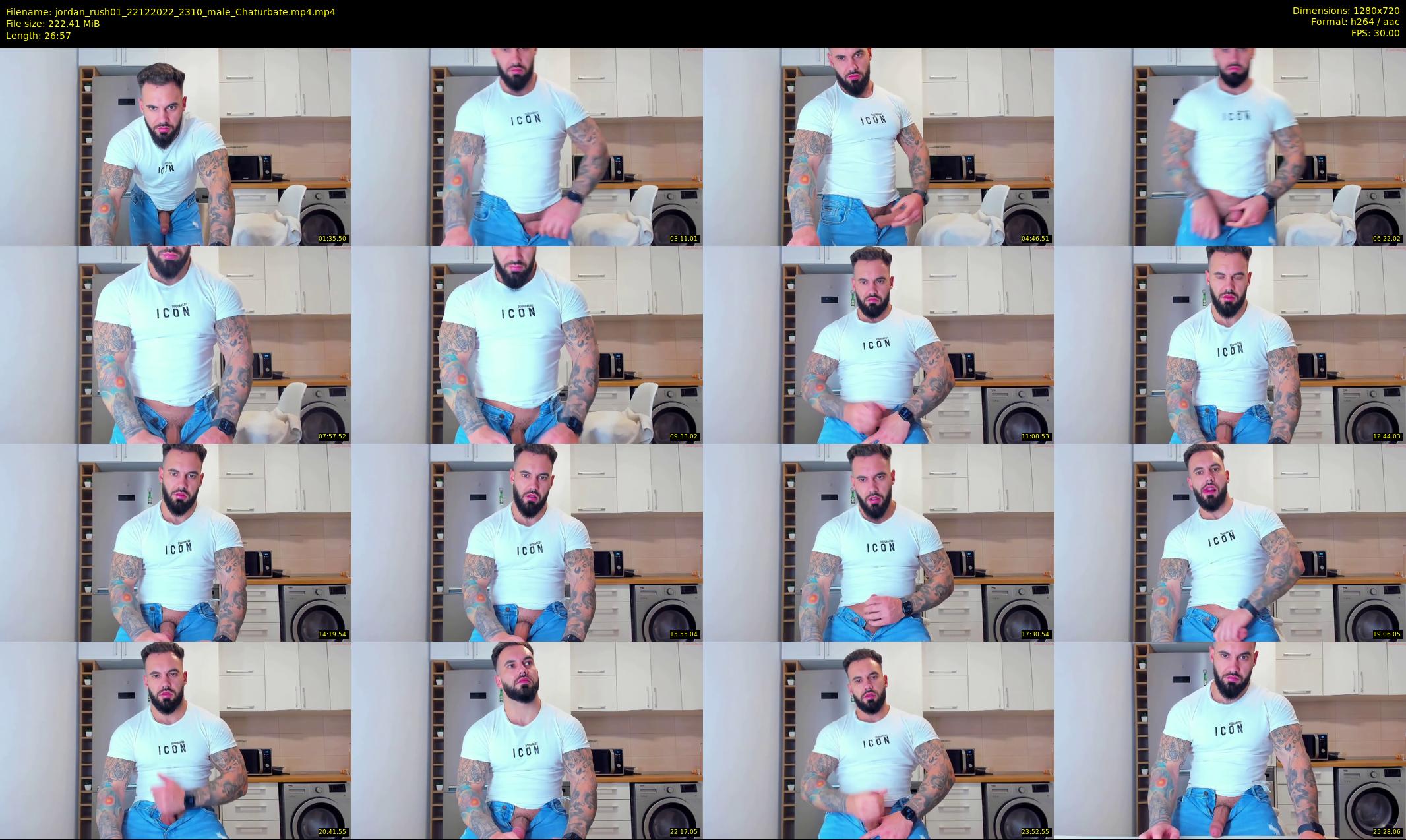 jordan_rush01 — 27 minute Chaturbate male cam show recording, 720p, Dec 22, 2022
